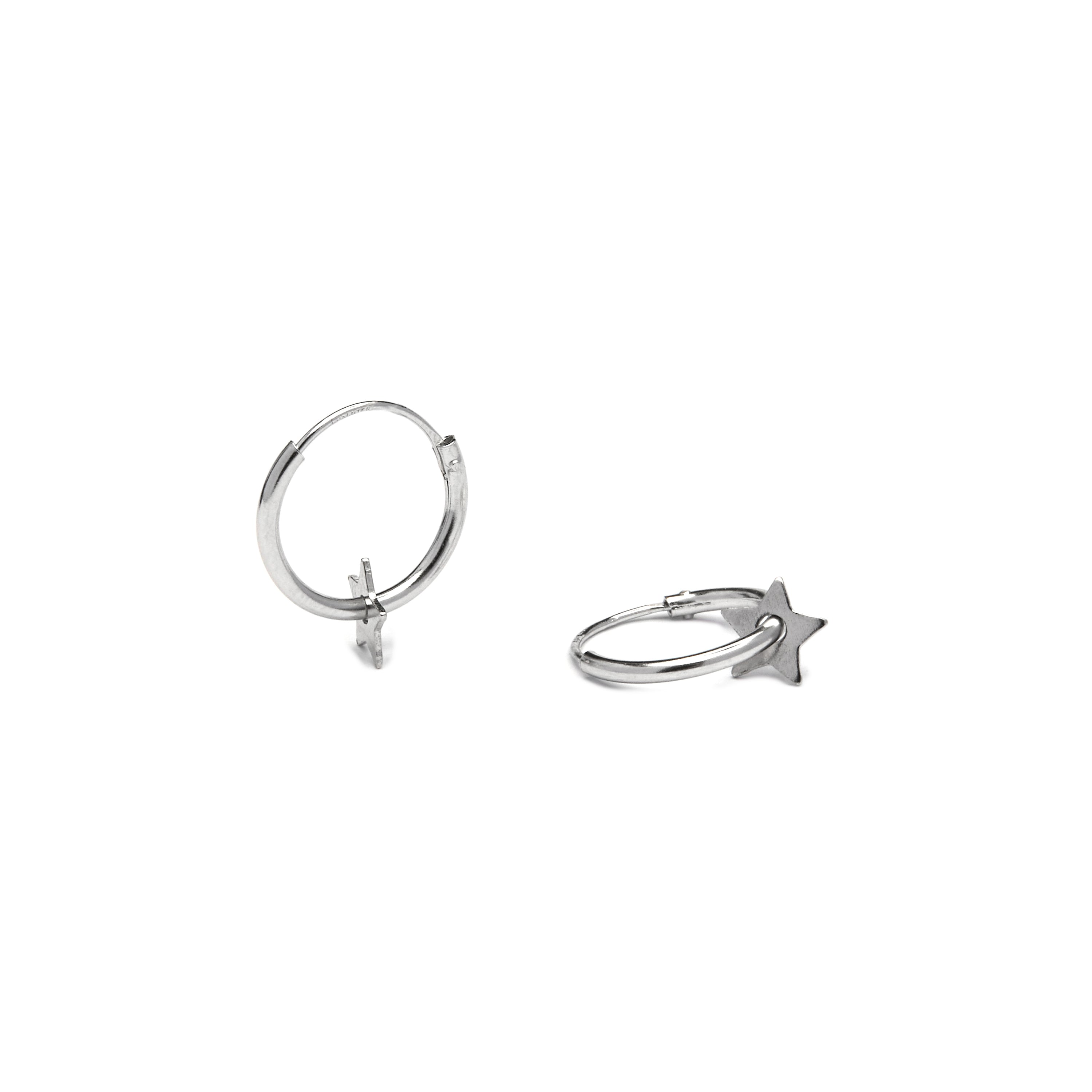 Pendientes Plata De Ley 925 acabado rodio - Essential