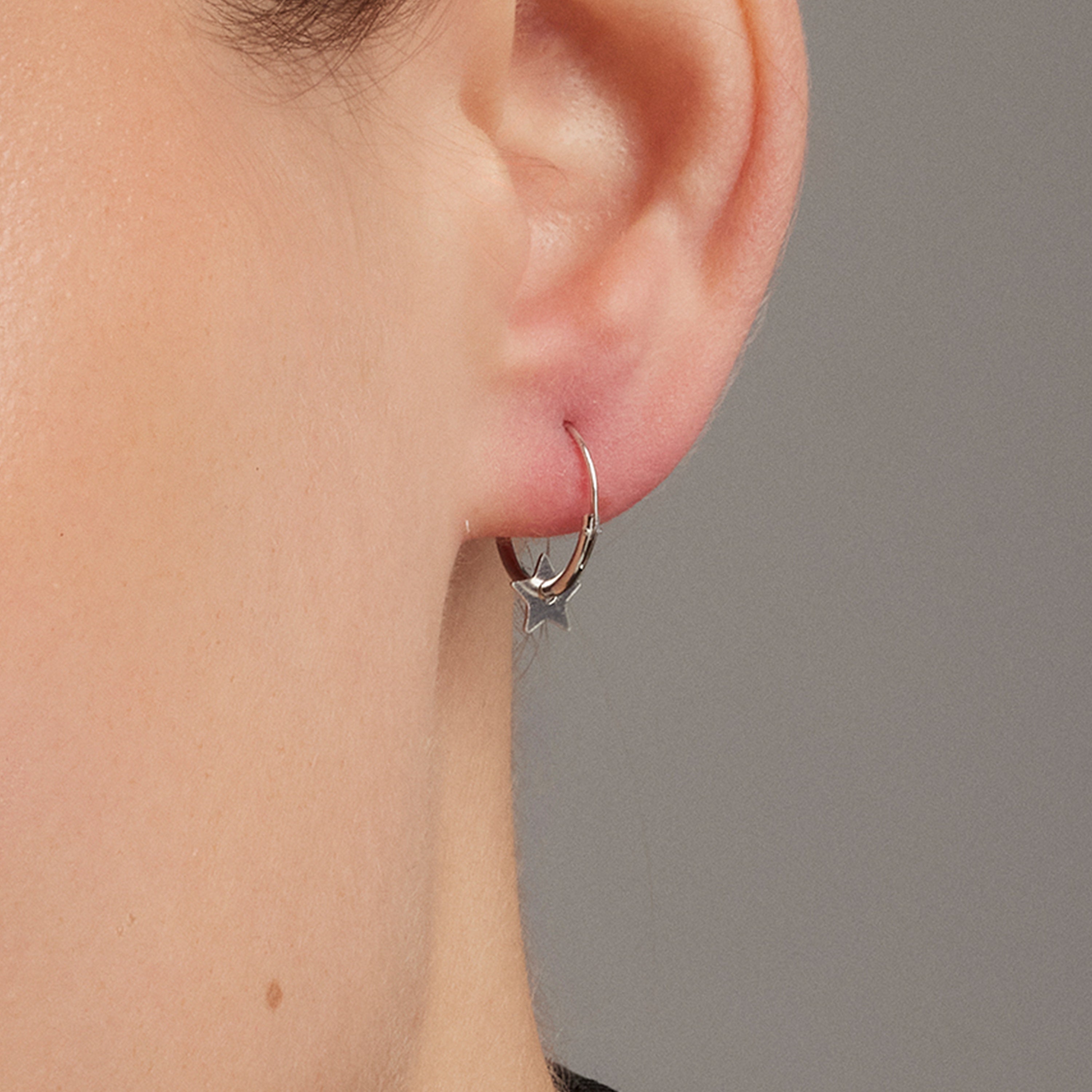 Pendientes Plata De Ley 925 acabado rodio - Essential