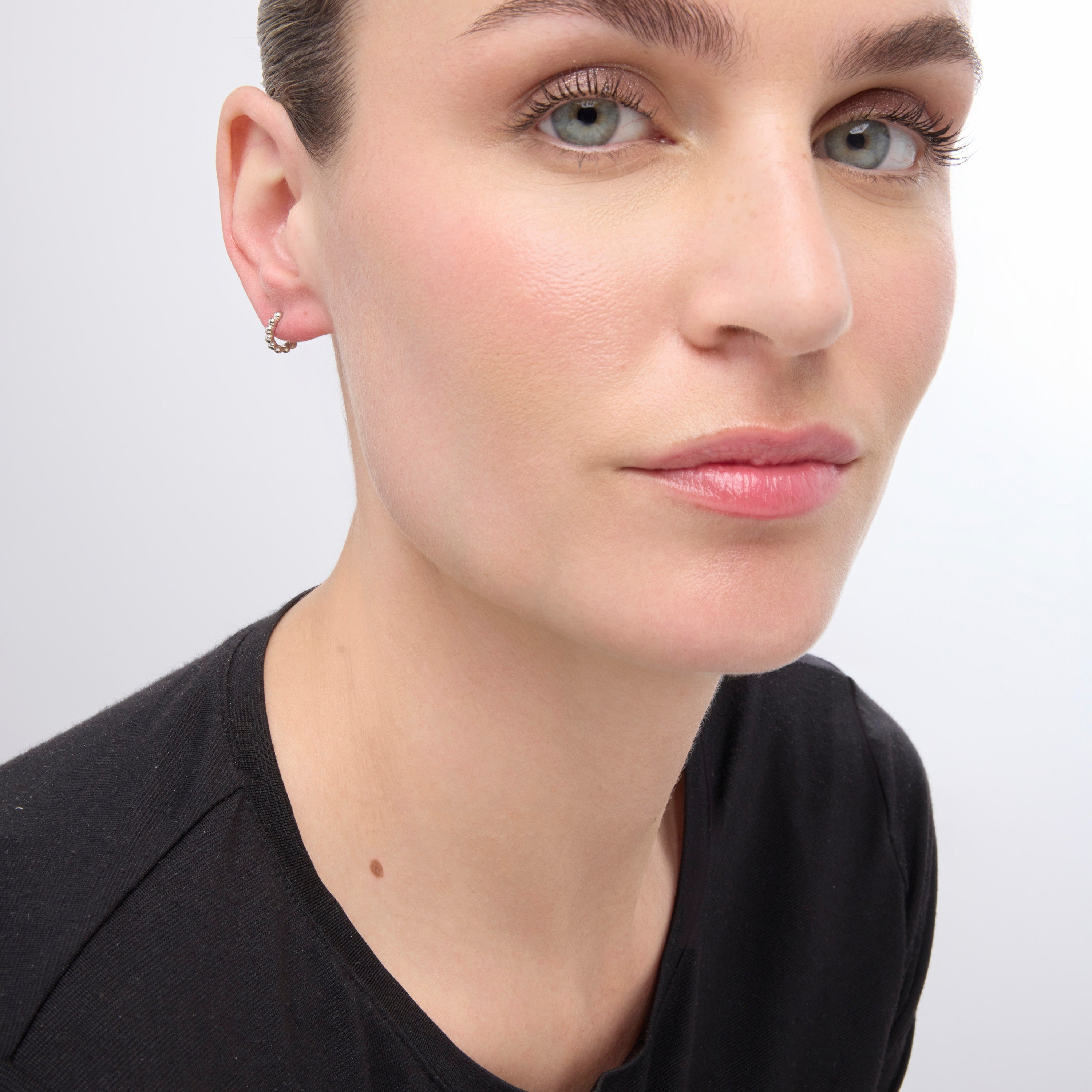 Pendientes de Plata de Ley 925 acabados en rodio - Ledis