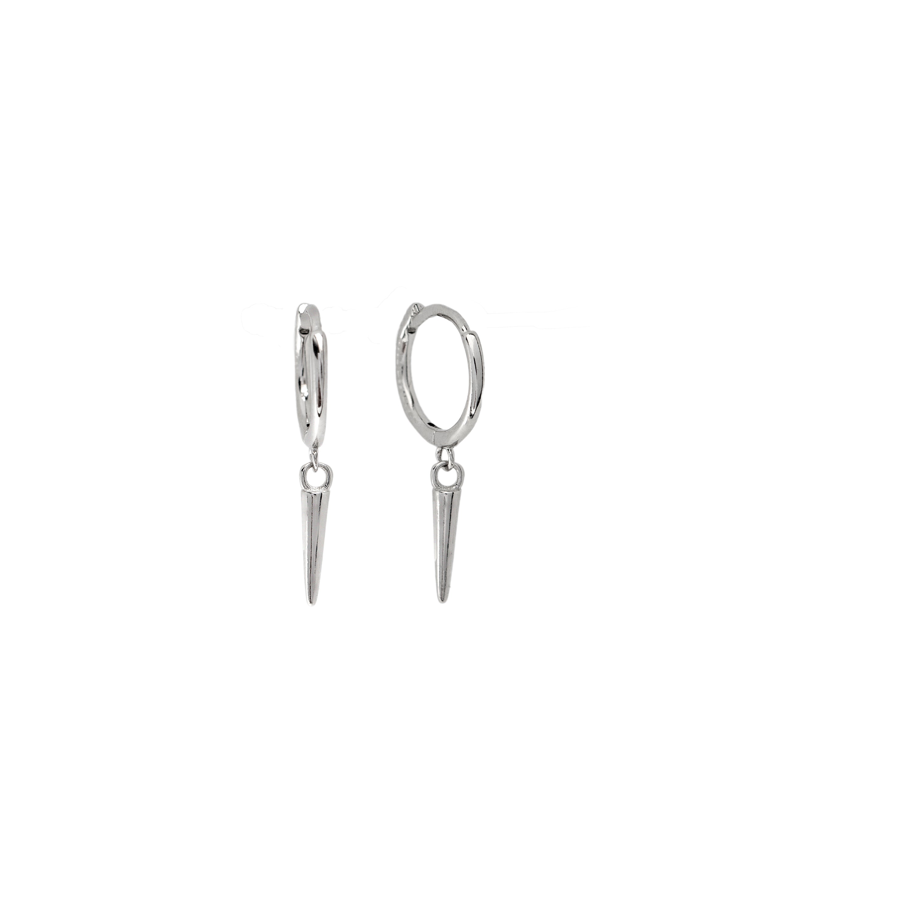 Pendientes Lisad Plata De Ley 925