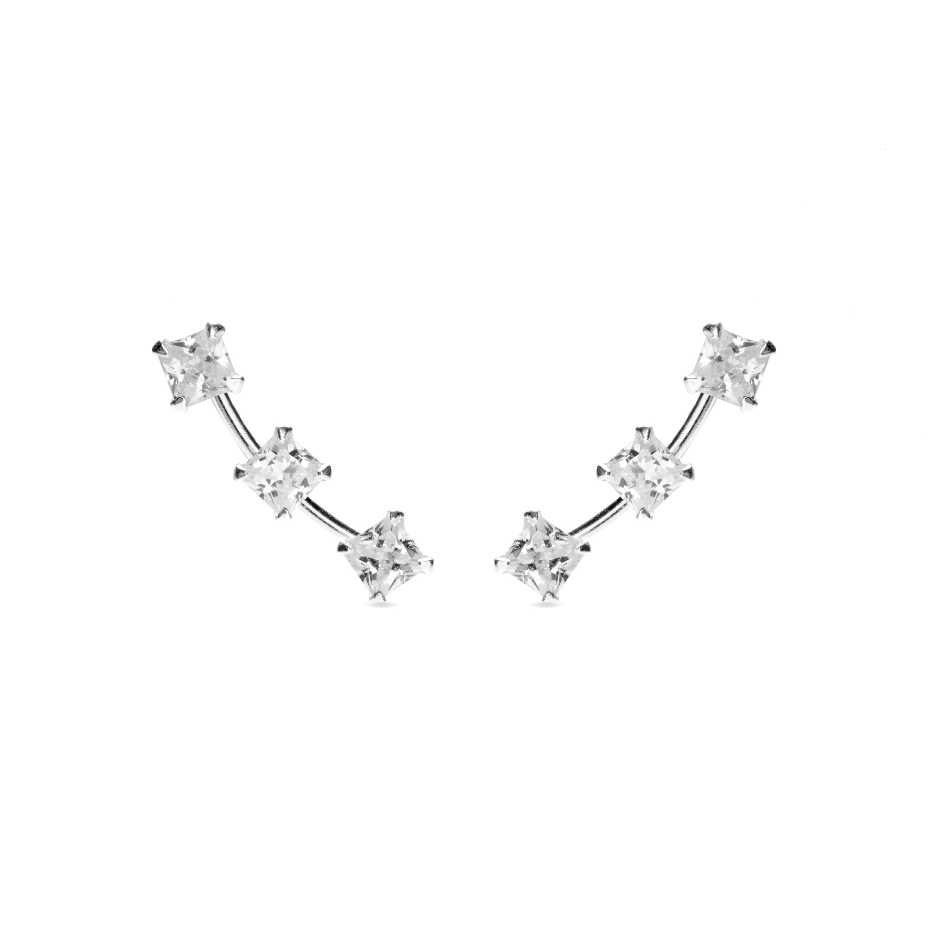 Pendientes Kenna Plata De Ley 925