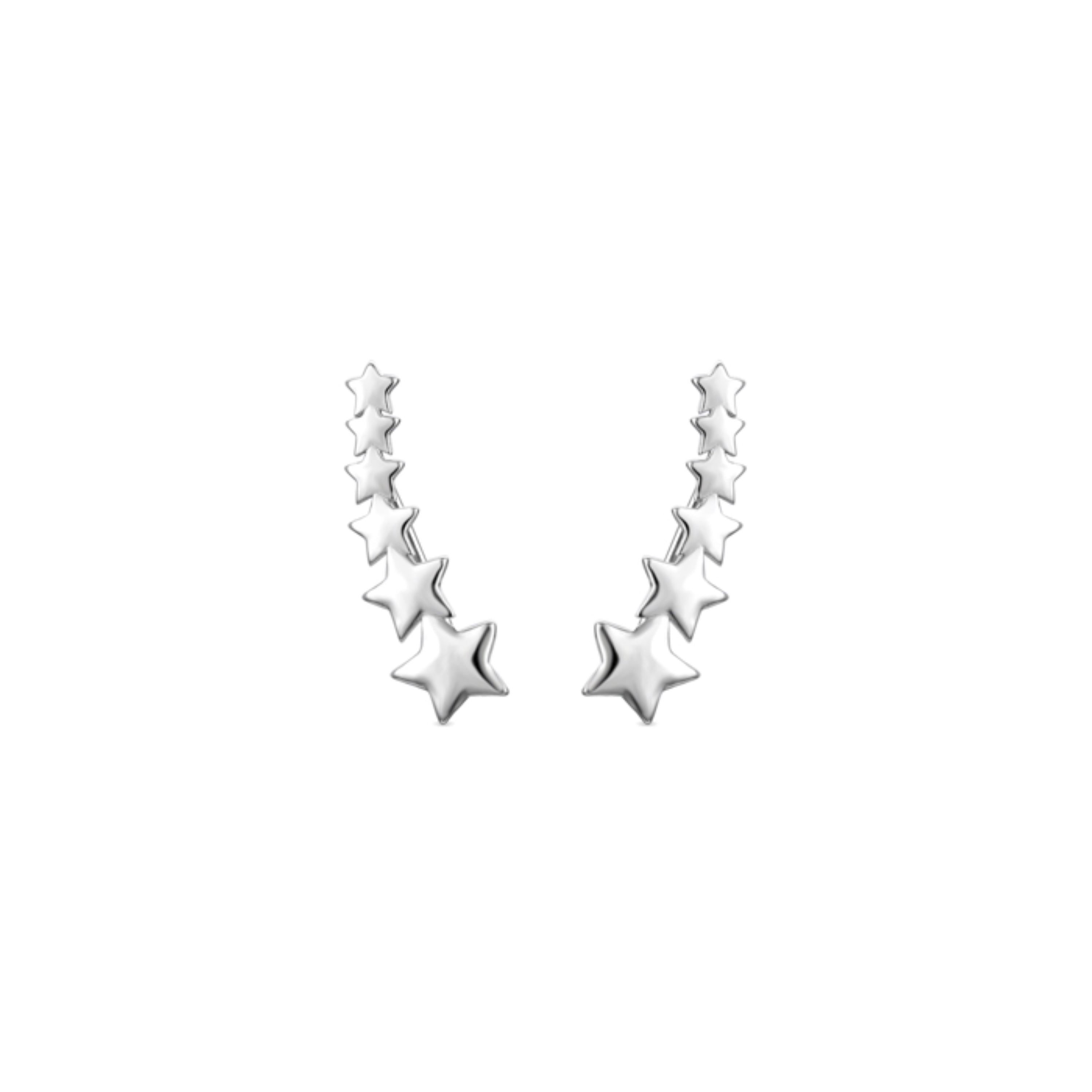 Orecchini in Argento Sterling 925 con Zirconia Brillante rifiniti in rodio - Tosla