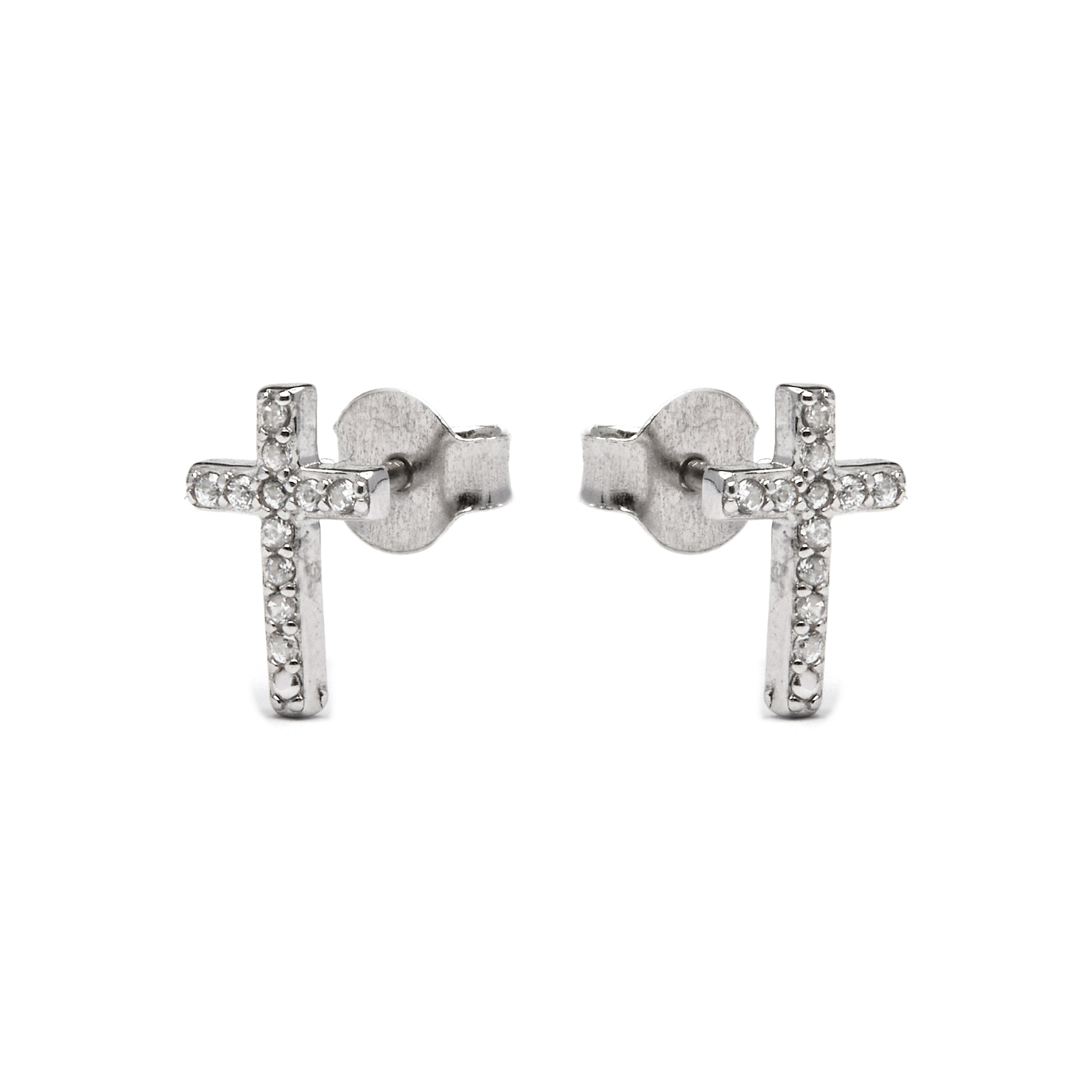 Boucles d'oreilles Zudis en argent sterling 925