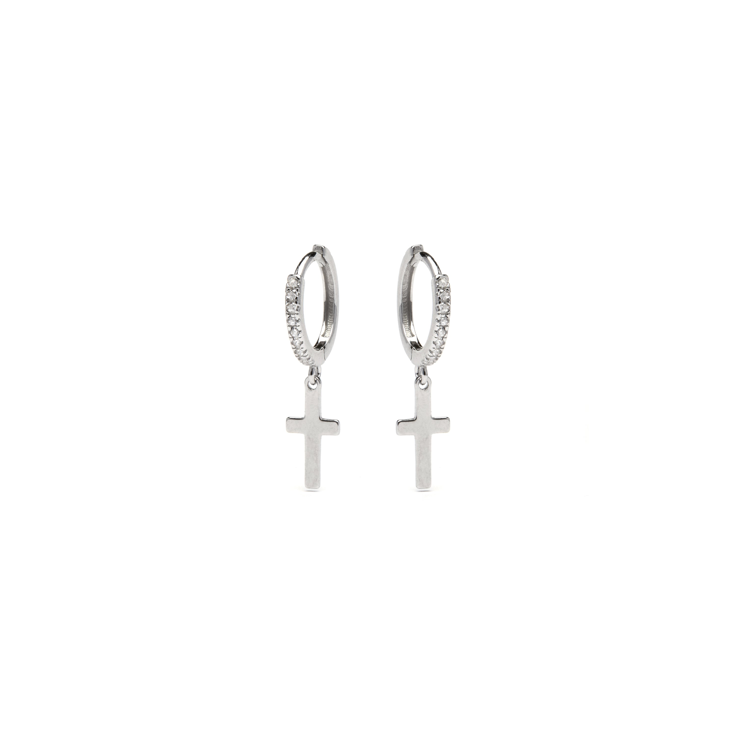 Boucles d'oreilles Diret en argent sterling 925