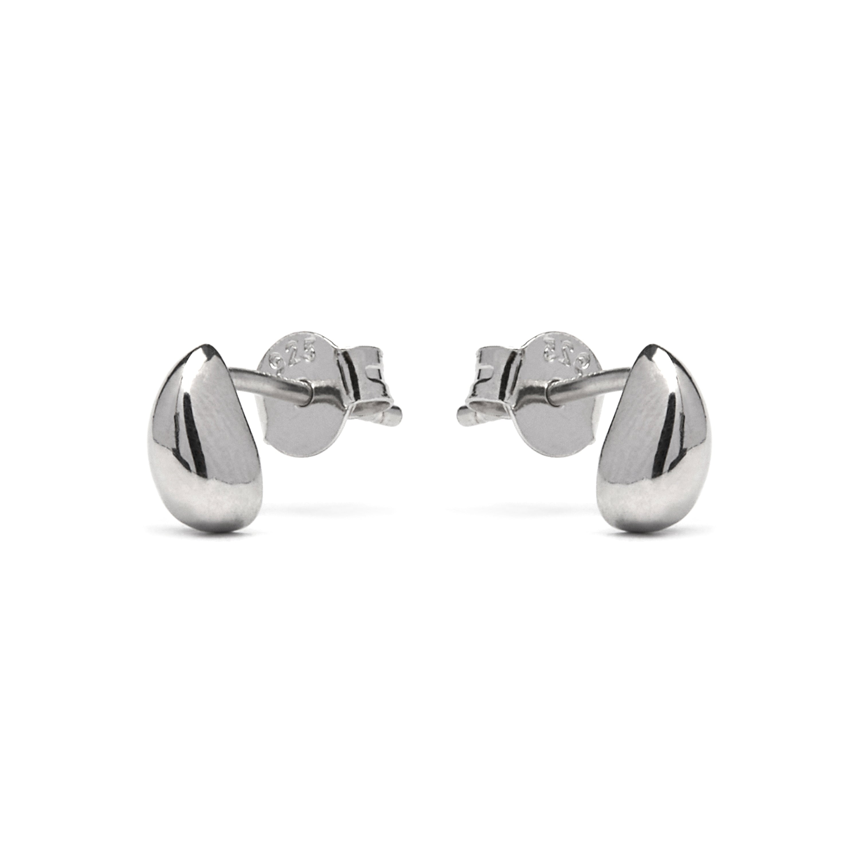 925 Silver Rhodium Finished Earrings - Nokie