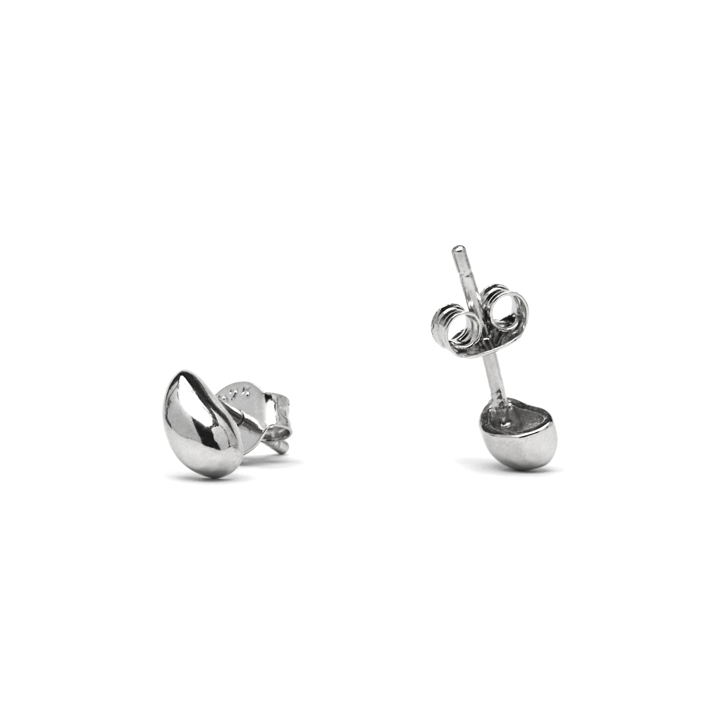925 Silver Rhodium Finished Earrings - Nokie