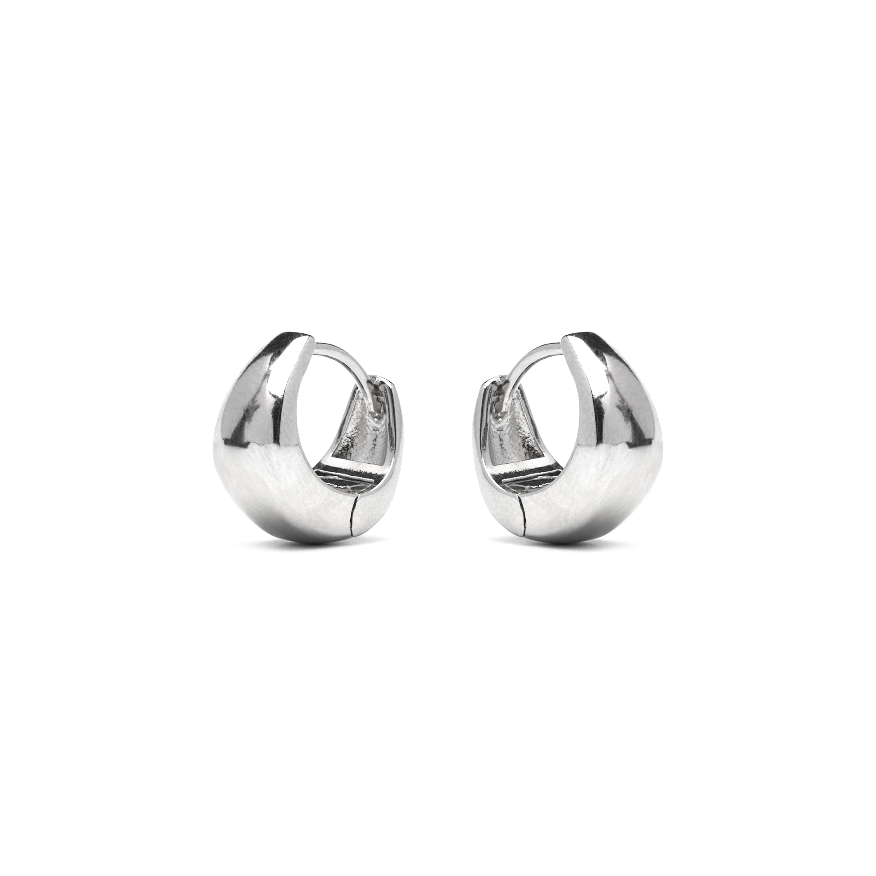 Ohrringe aus 925er Sterlingsilber mit Rhodium-Finish - Zarael