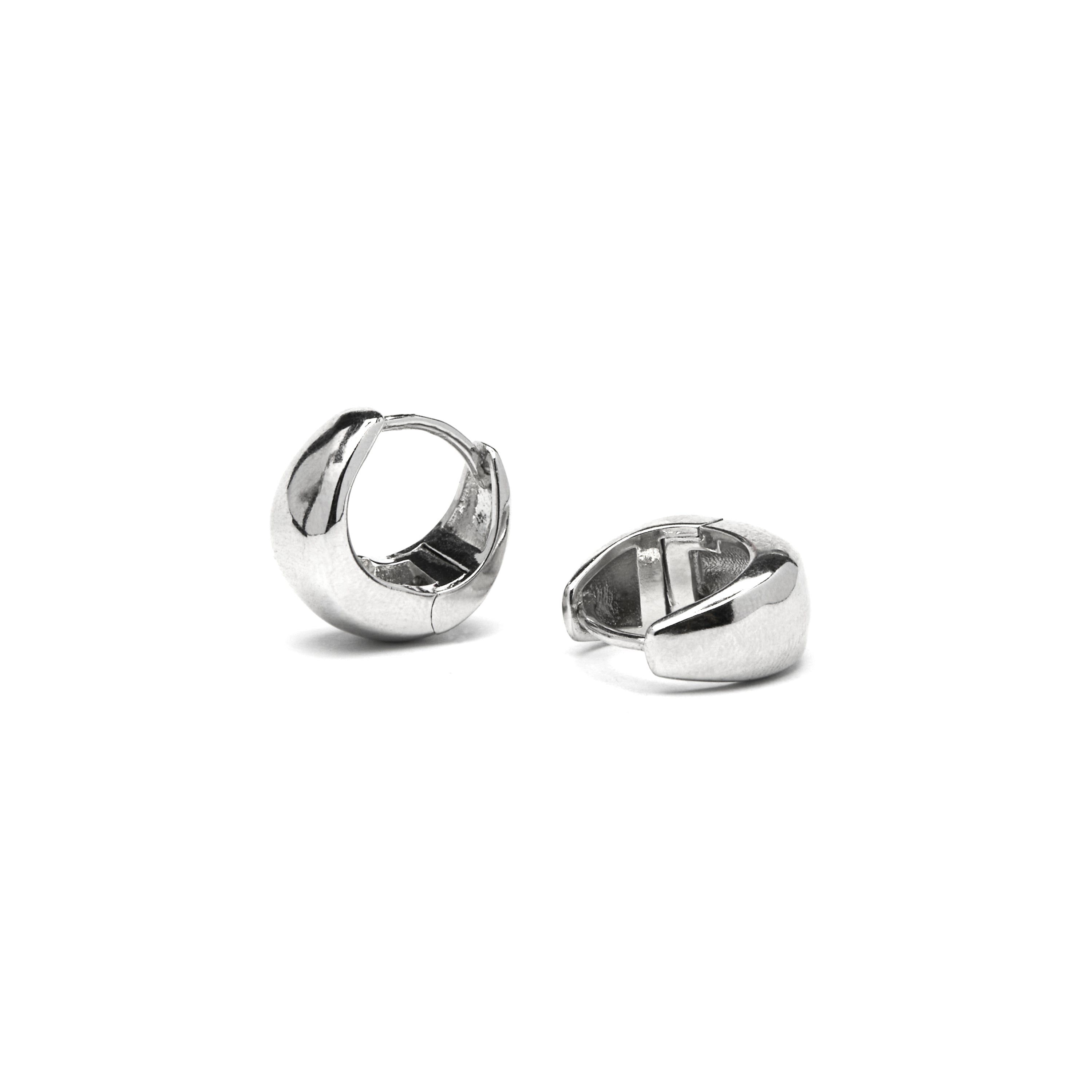 Ohrringe aus 925er Sterlingsilber mit Rhodium-Finish - Zarael