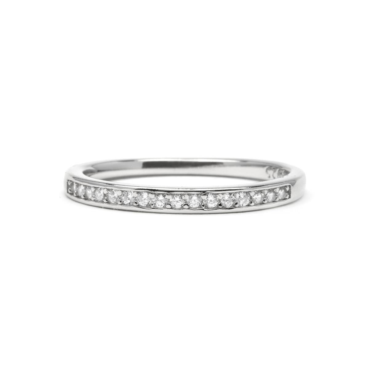 Anillo de Plata de Ley 925 y Circonita Brillante - Haudre