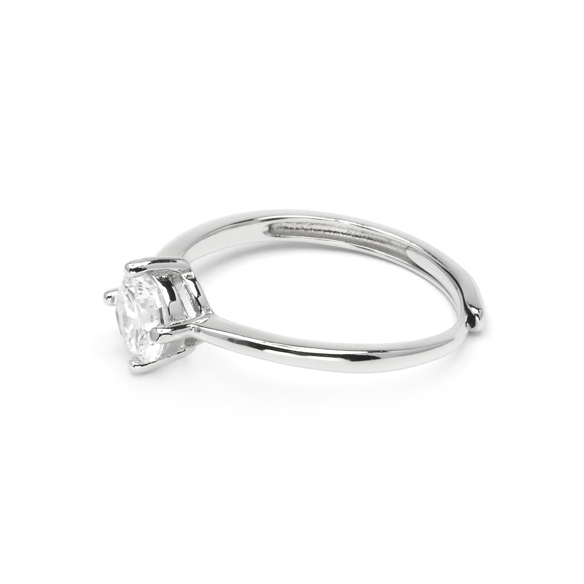 Anel Princesa Prata de Lei 925