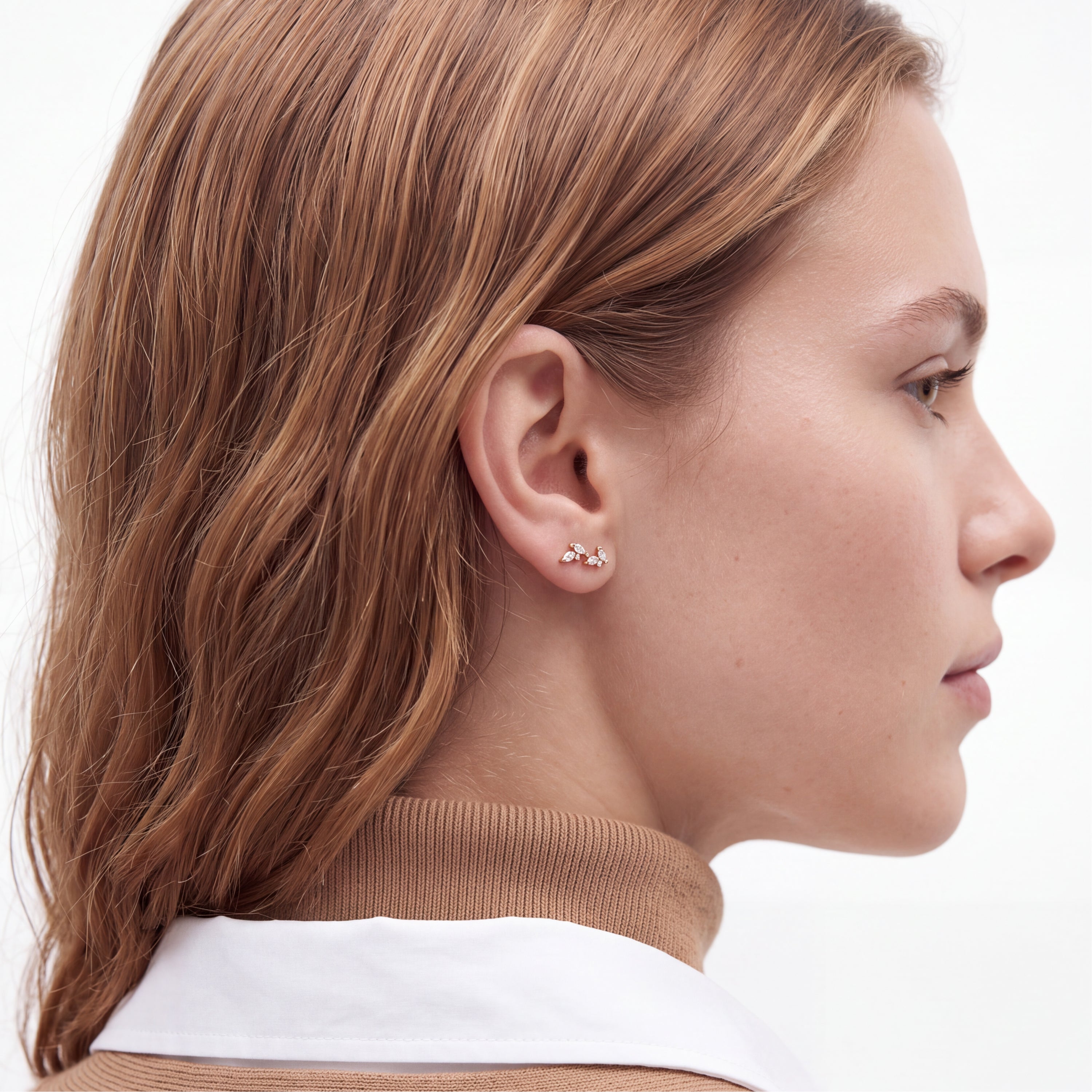 Piercing de titânio com zircónia brilhante - Rymve