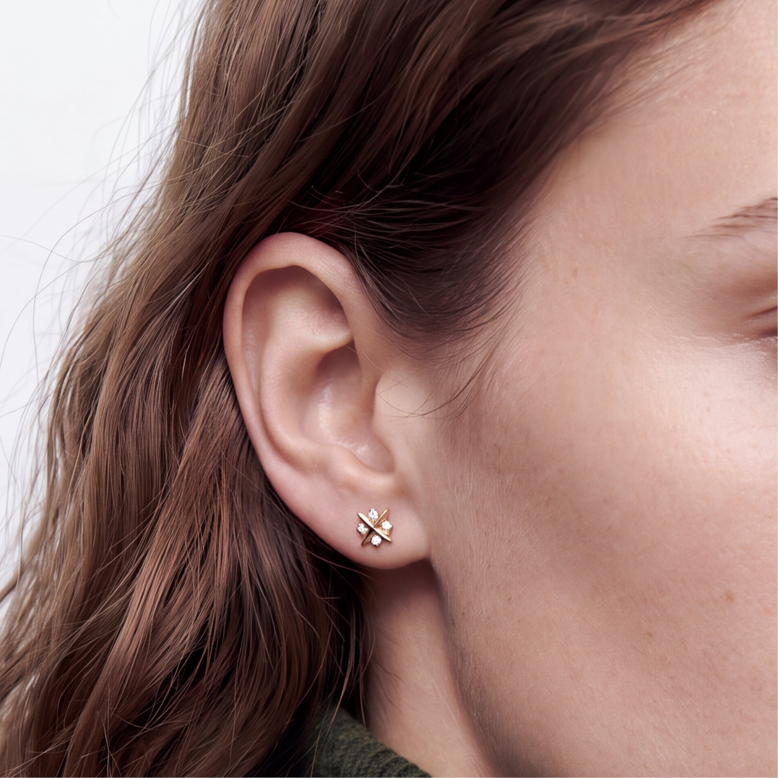 Piercing Circonita Brillante de titanio - Dabu