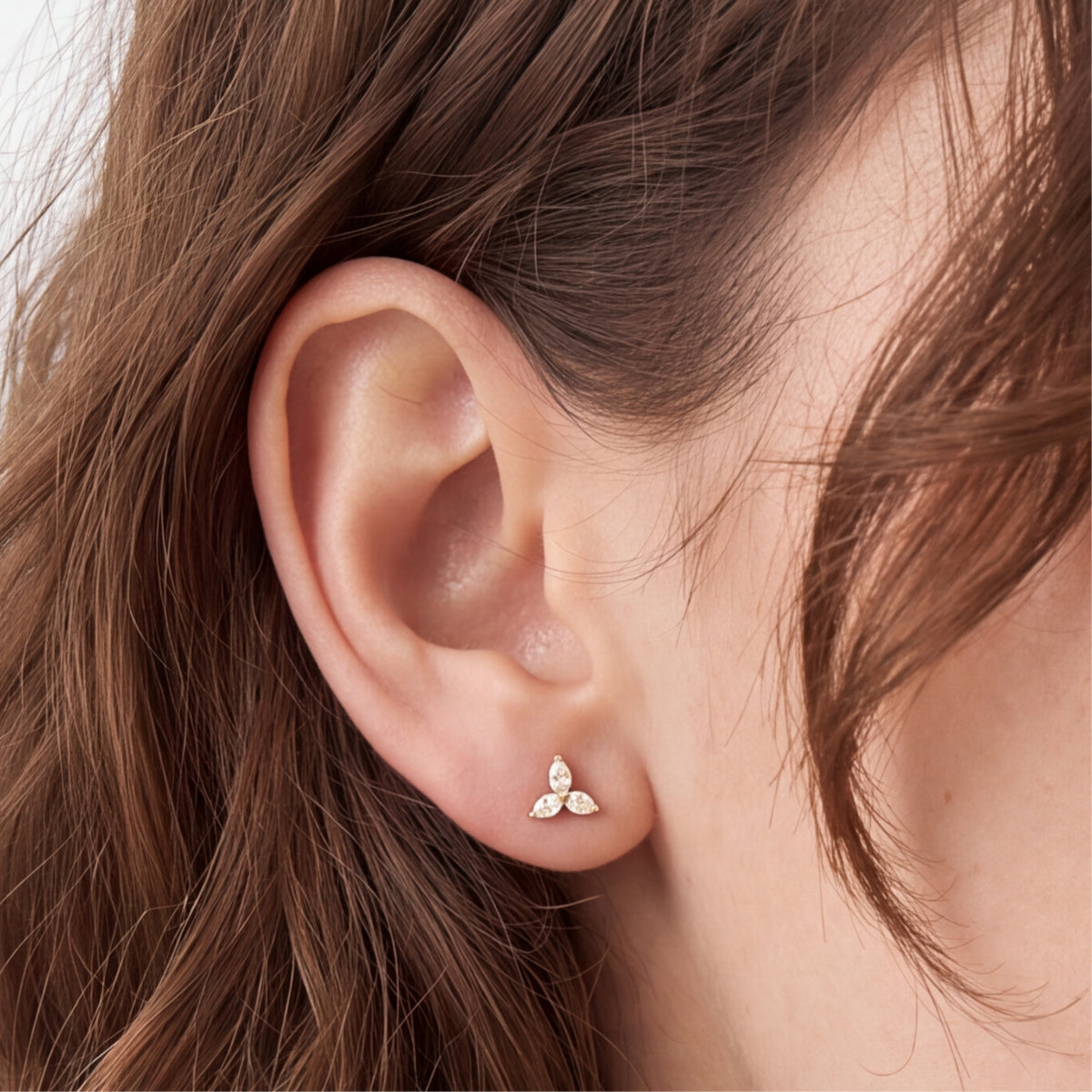 Piercing de titânio com zircónia brilhante - Almon