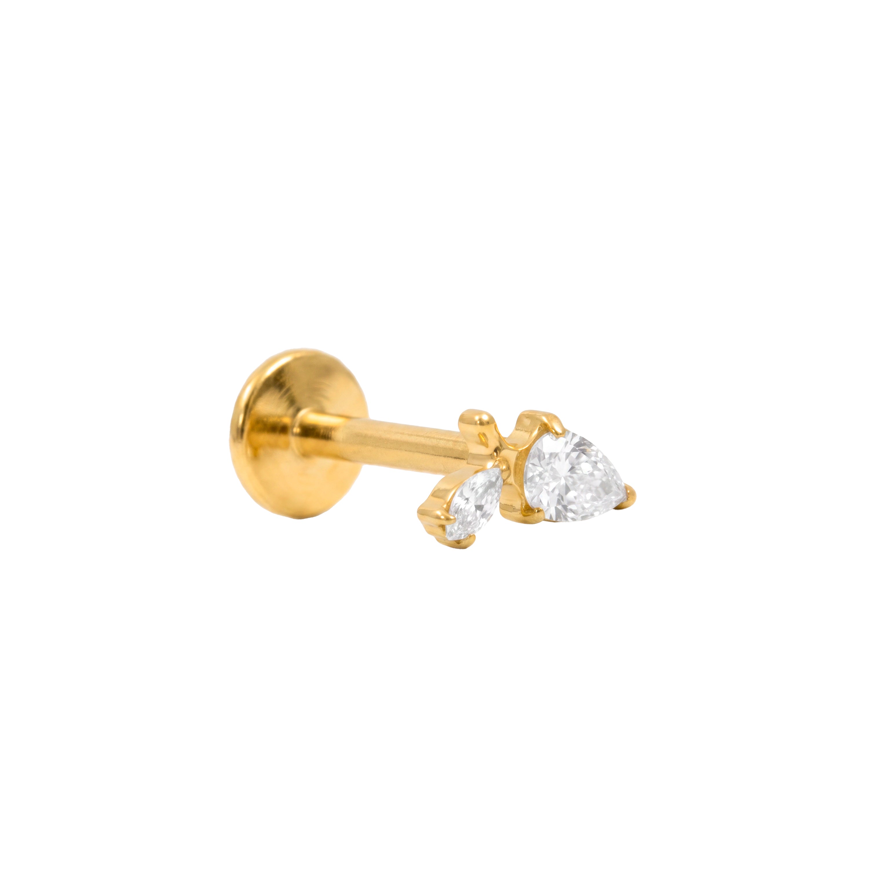 Piercing Circonita Brillante de titanio - Modretch