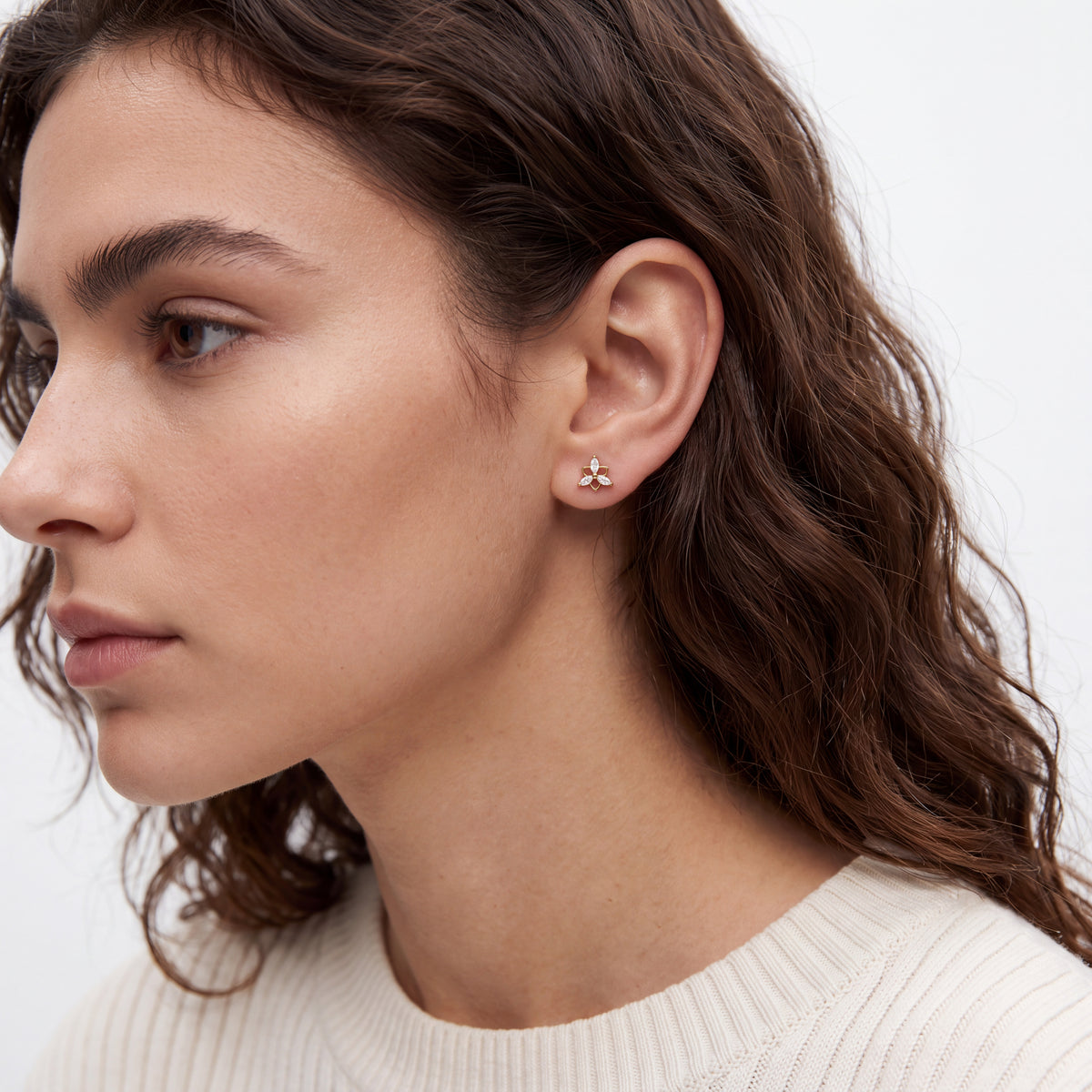 Piercing Circonita Brillante de titanio - Nale