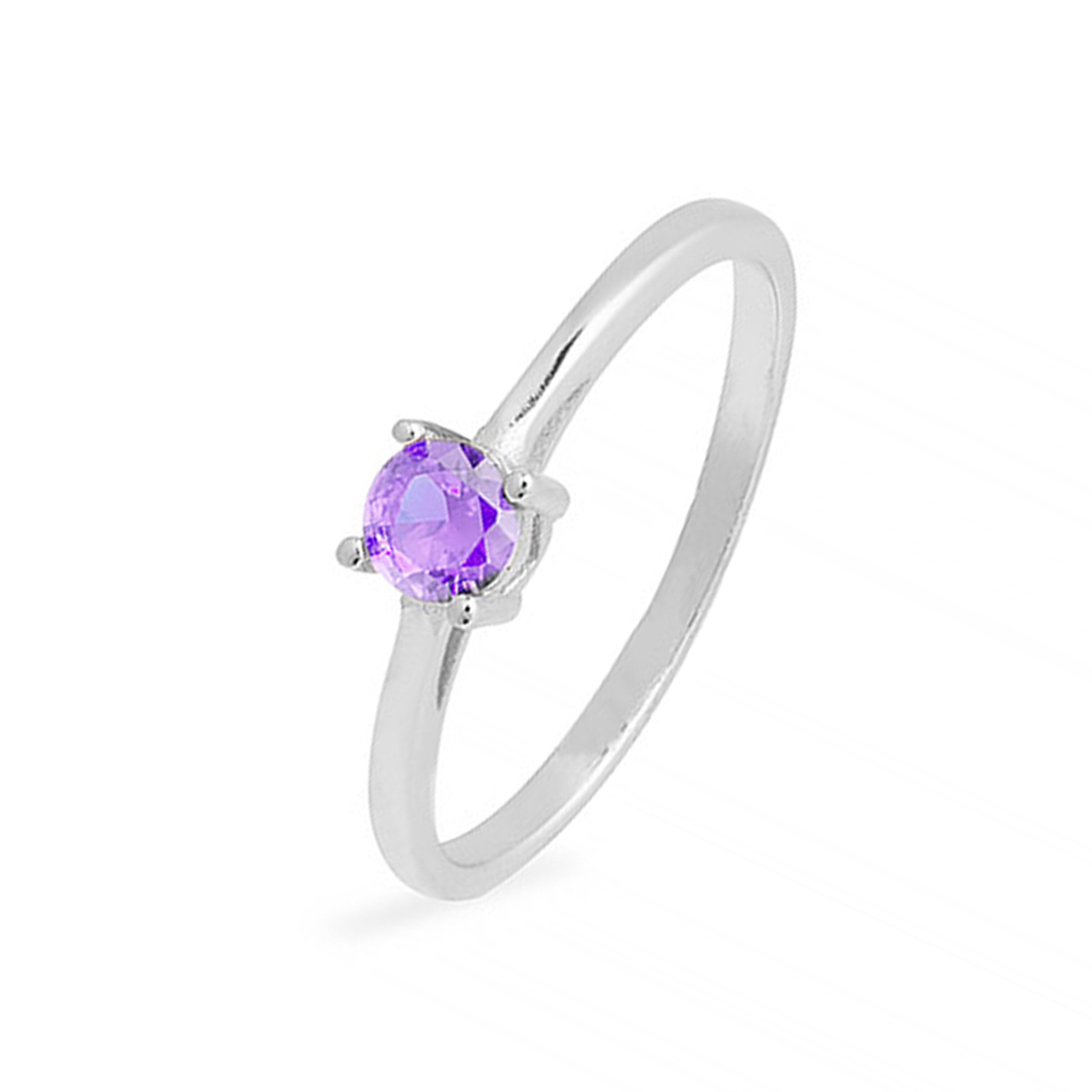 Anillo de Plata de Ley 925 con Circonita - Otieno
