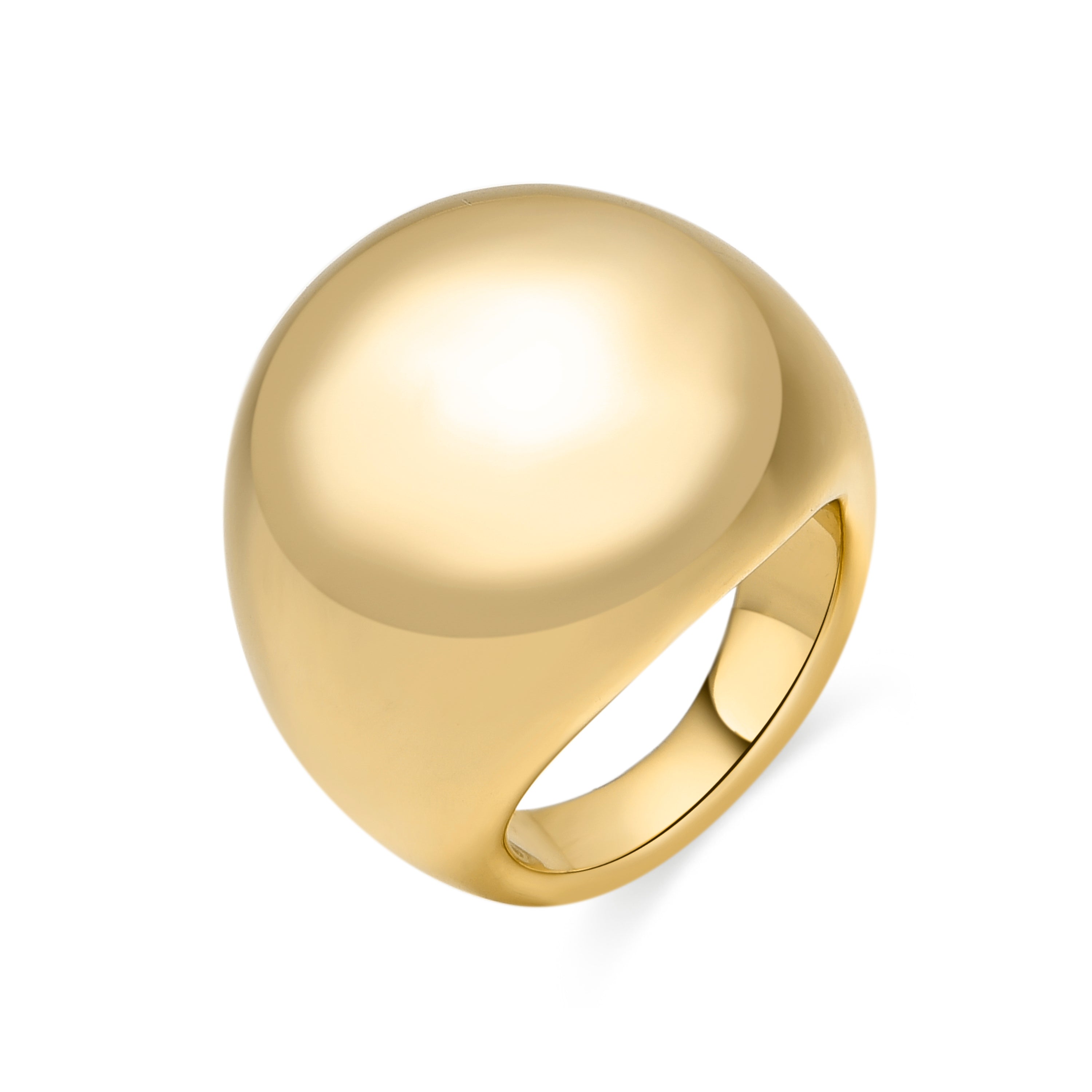 Anello in Argento Sterling 925 finitura oro giallo 18k - Likol
