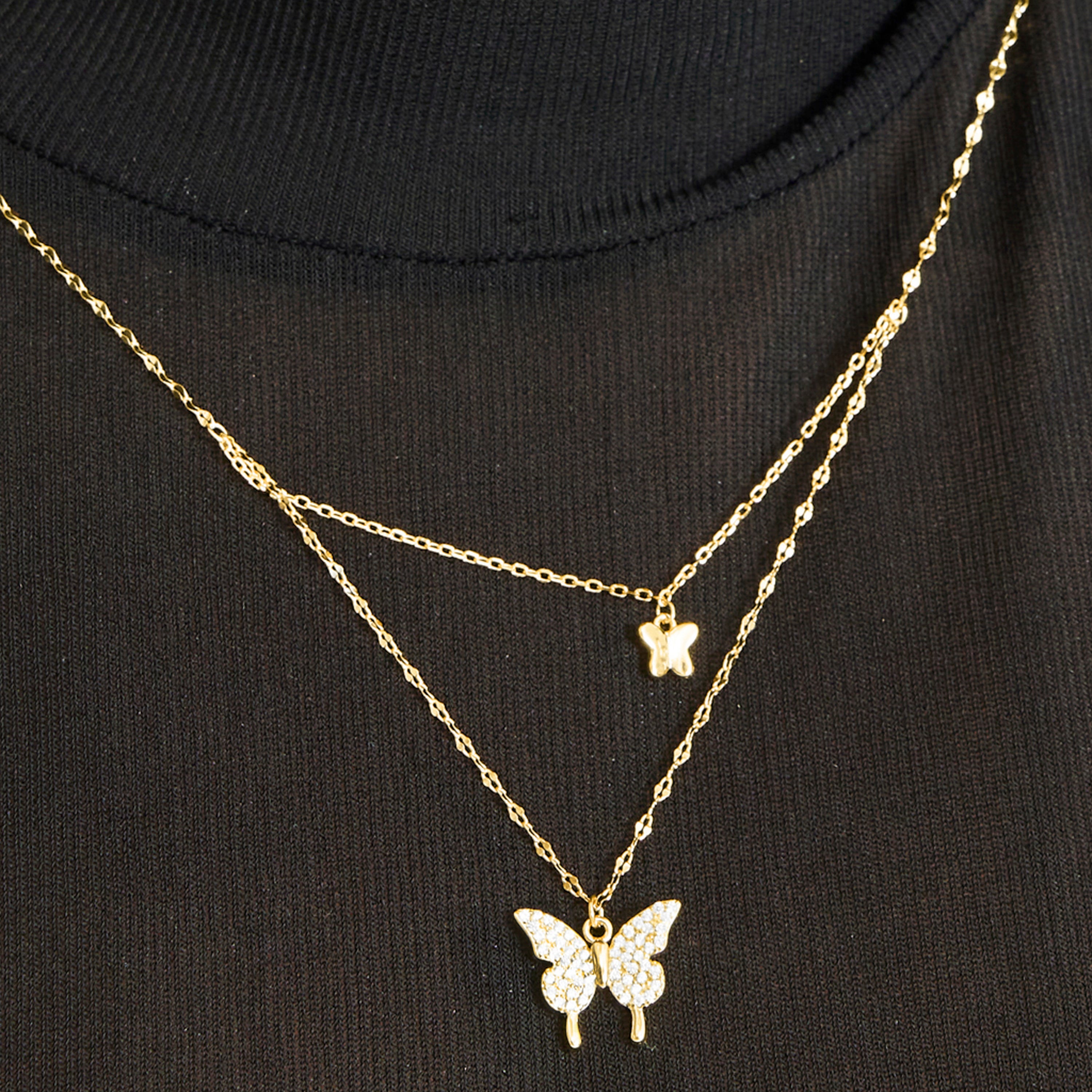 Colar de Prata de Lei 925 com acabamento em ouro amarelo 18K - Ymi