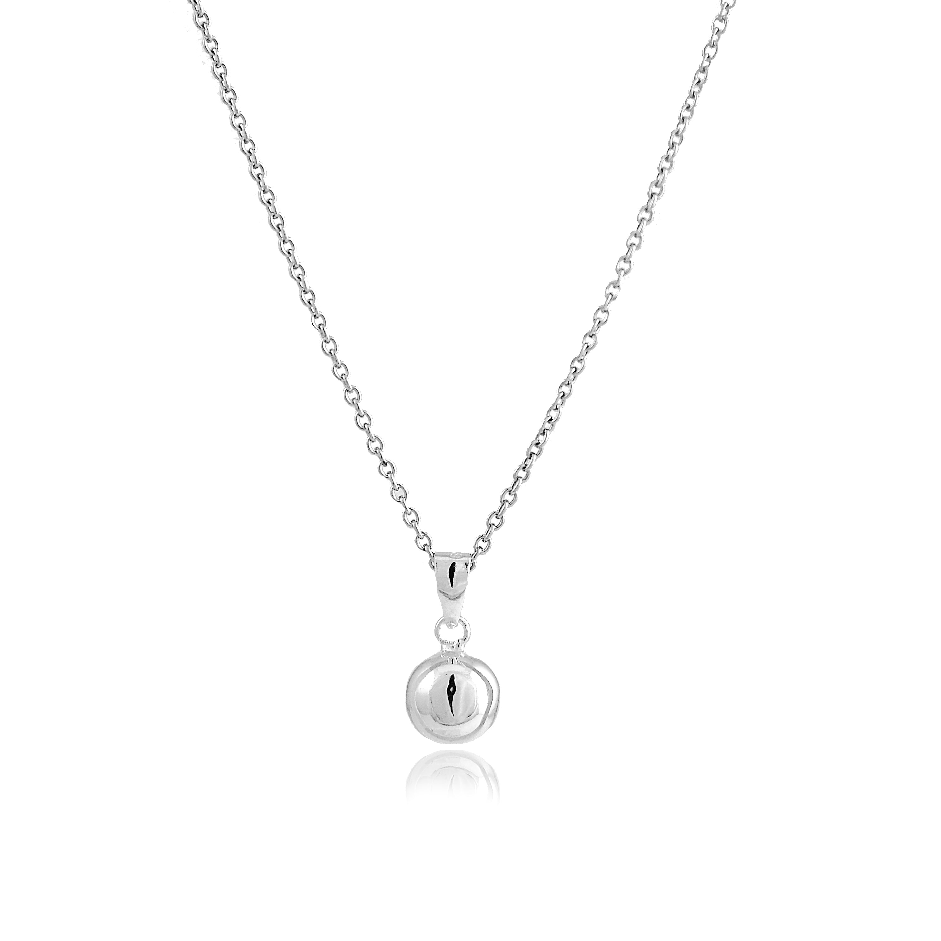 Collana in Argento Sterling 925 con finitura in rodio - Yedia