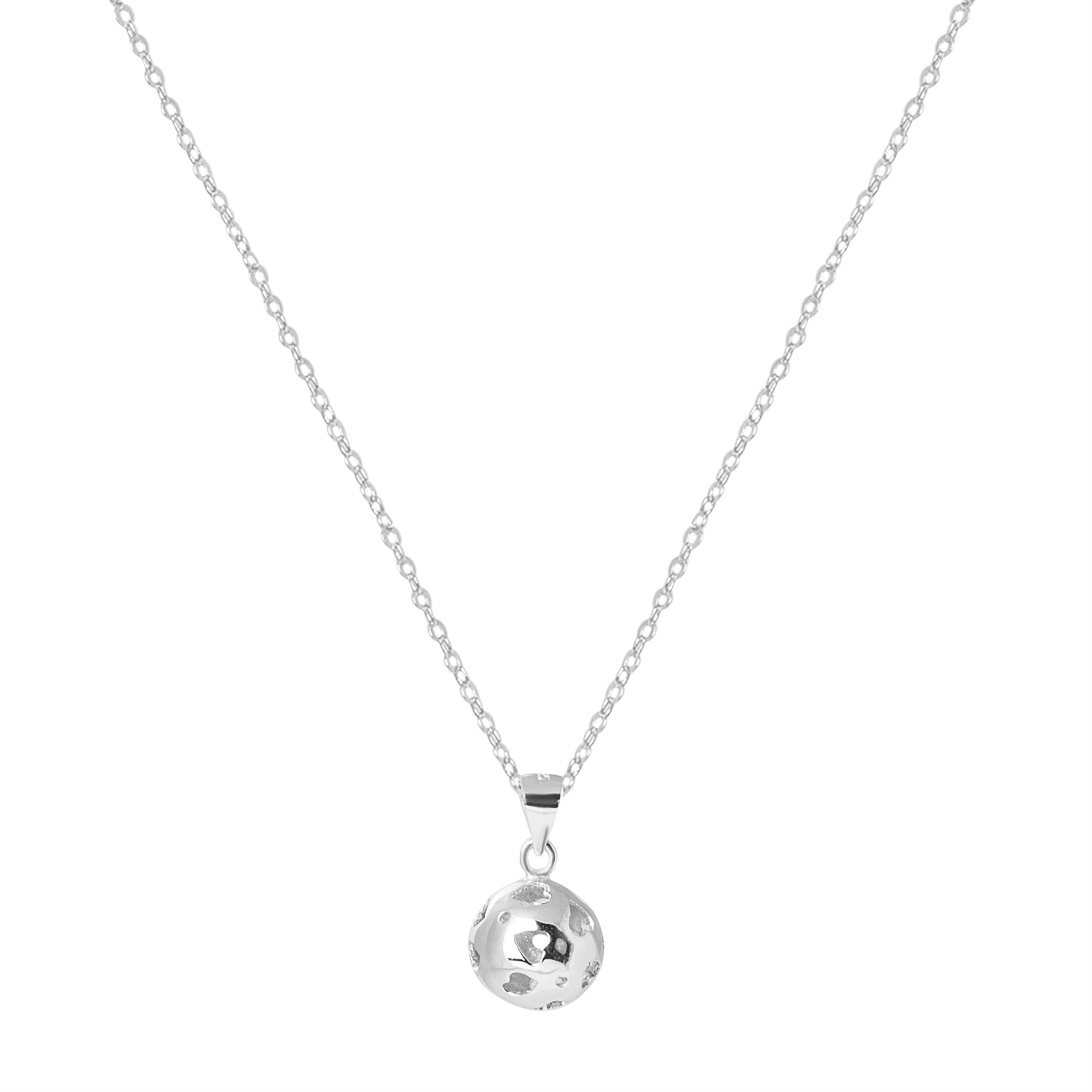 925er Silberhalskette mit Rhodiumfinish - Yedia