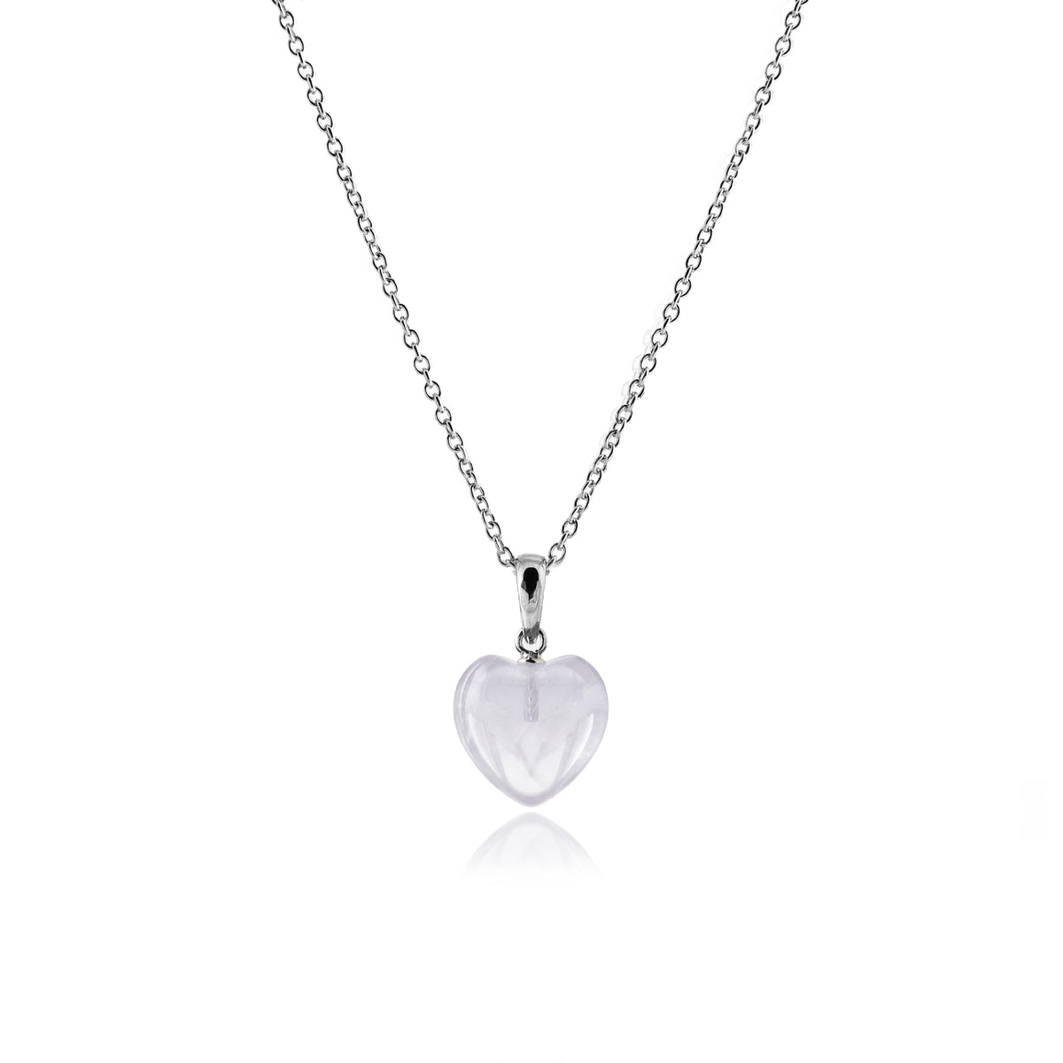 Collar de Plata de Ley 925 con Agata Azul acabado en rodio - Yedia