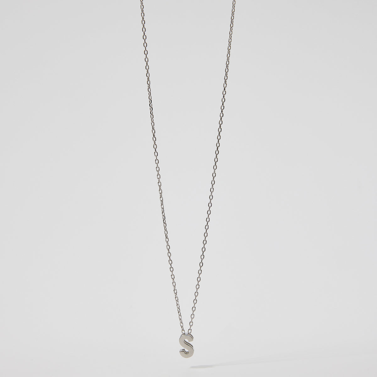 Alphabet Necklace 925 Sterling Silver