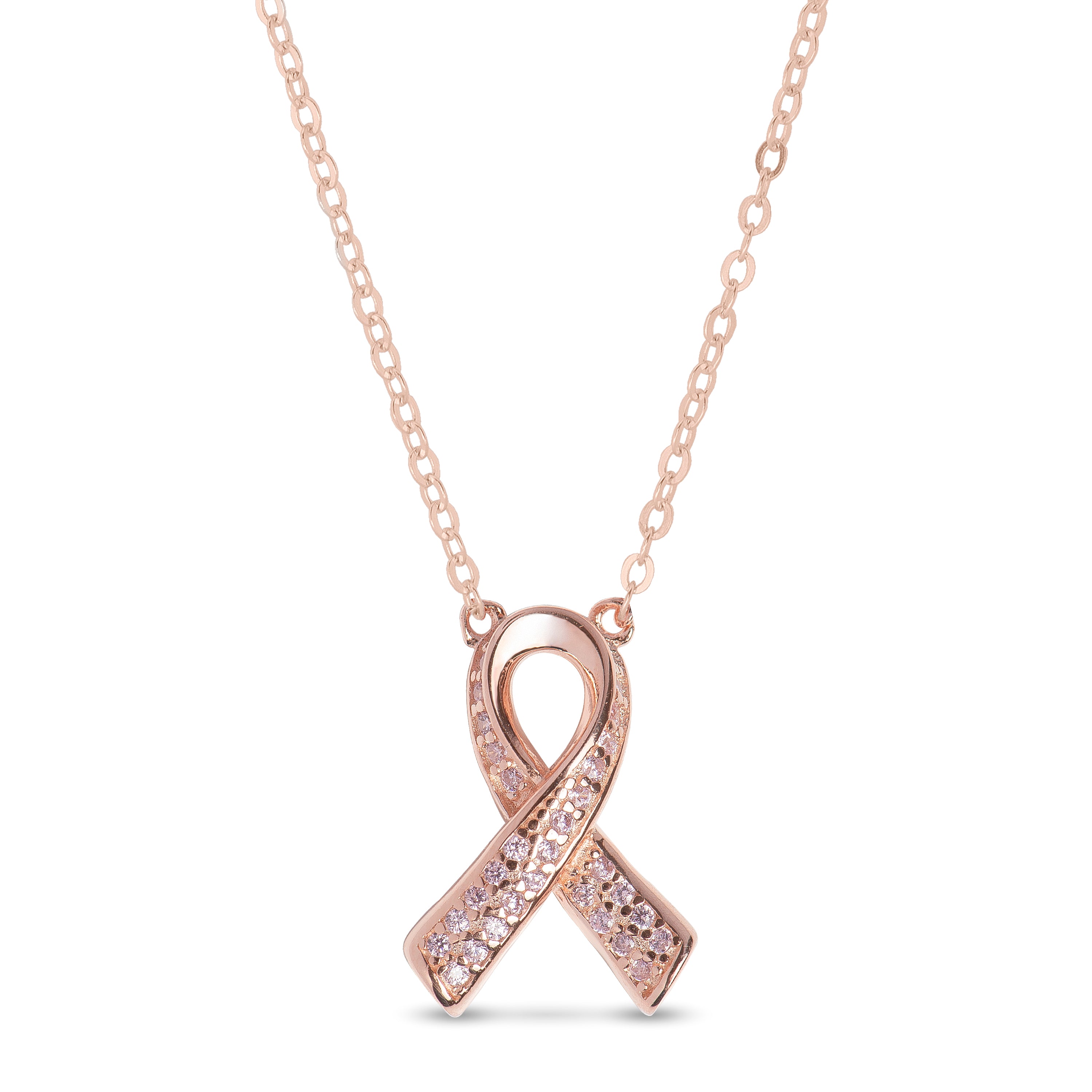 Collar Annleof Plata De Ley 925 contra el cancer