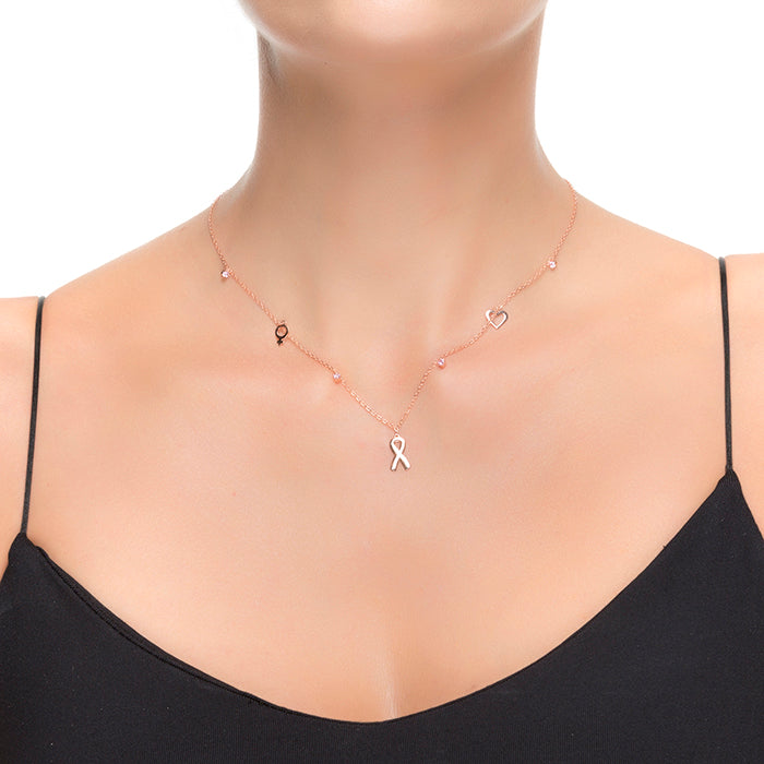 Collier alphabet en argent sterling 925