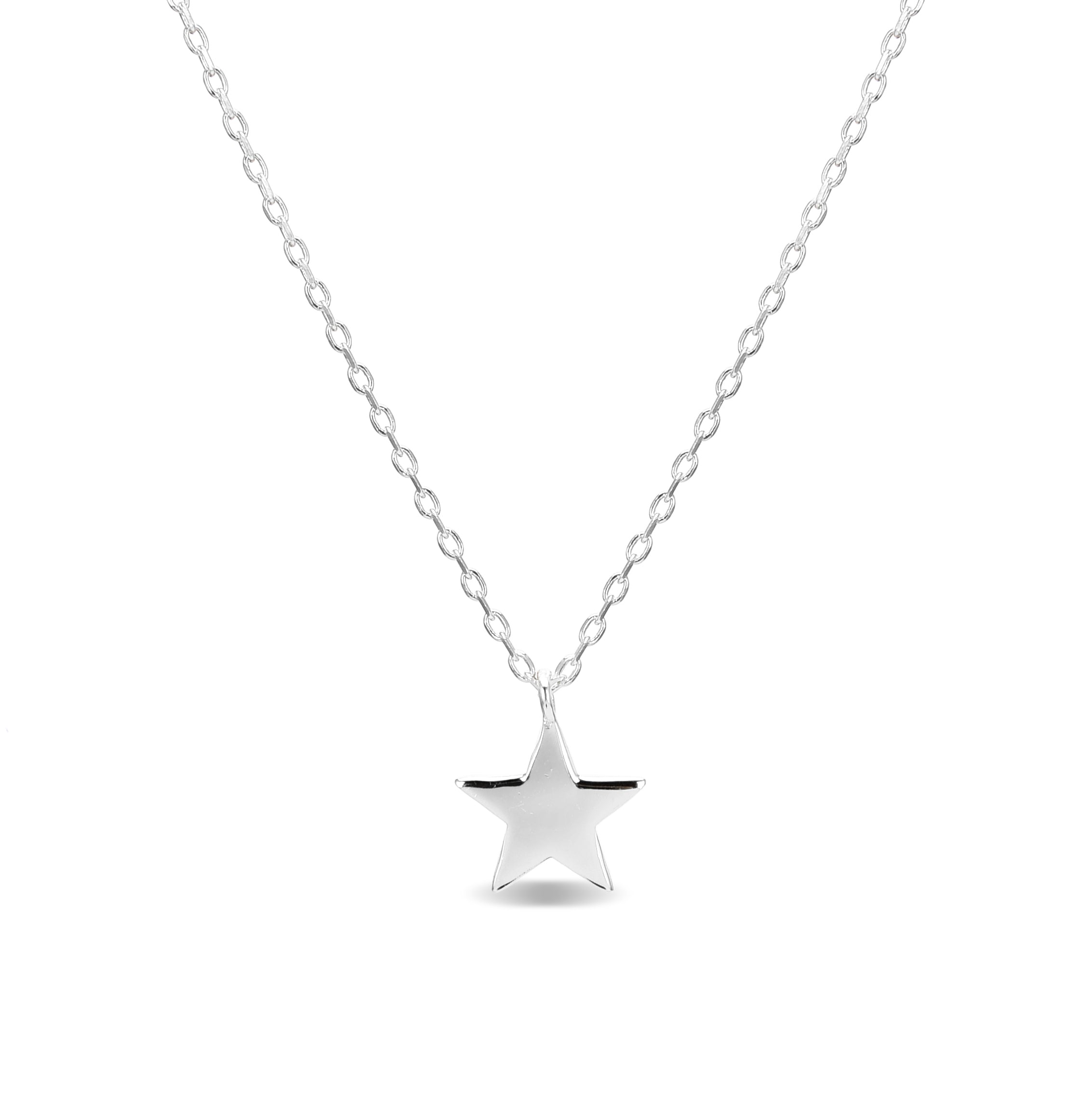 Collana in Argento Sterling 925 con finitura in rodio - Remih