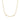Collier en argent sterling 925 et zircon brillant finition or 18k - Dorane