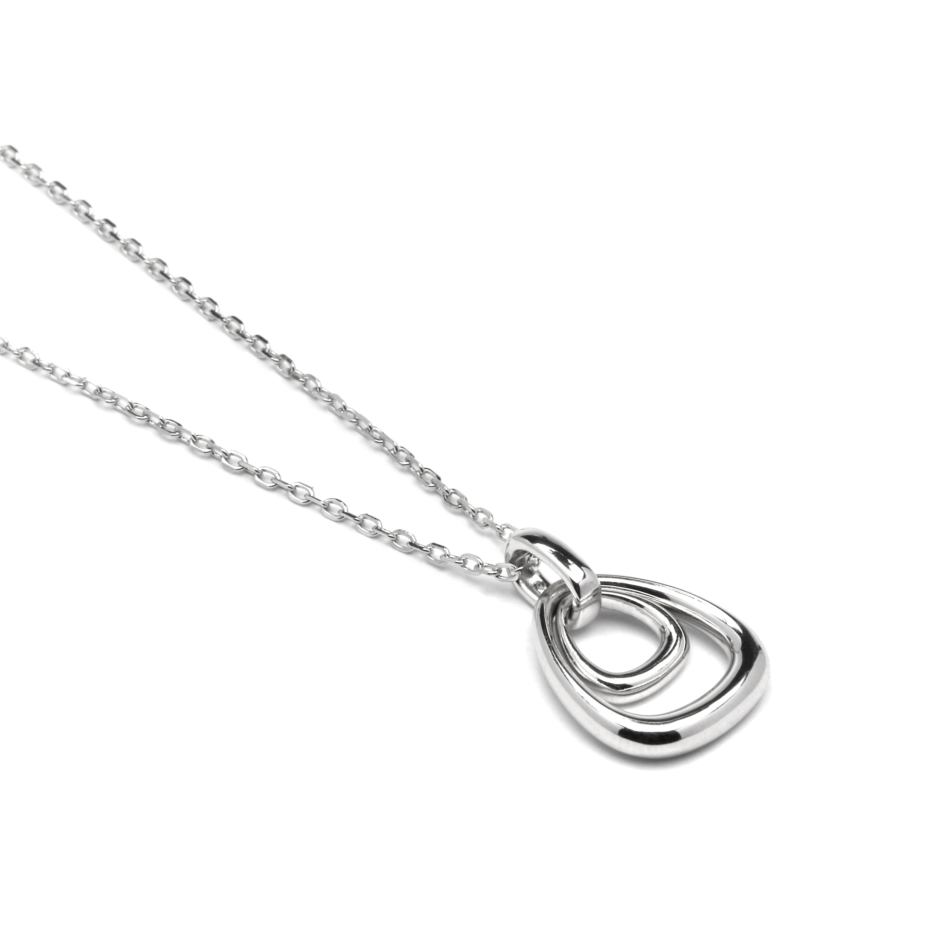 Collier en argent sterling 925 finition rhodiée - Almiol