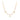 925 Sterling Silver Necklace with Multicolor Crystal finished in 18K Yellow Gold - Sekhay