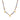 Collar de Plata de Ley 925 y Cristal Multicolor acabado oro 18k - Ufore