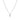 Collier en argent sterling 925 et zircon brillant finition rhodiée - Oris