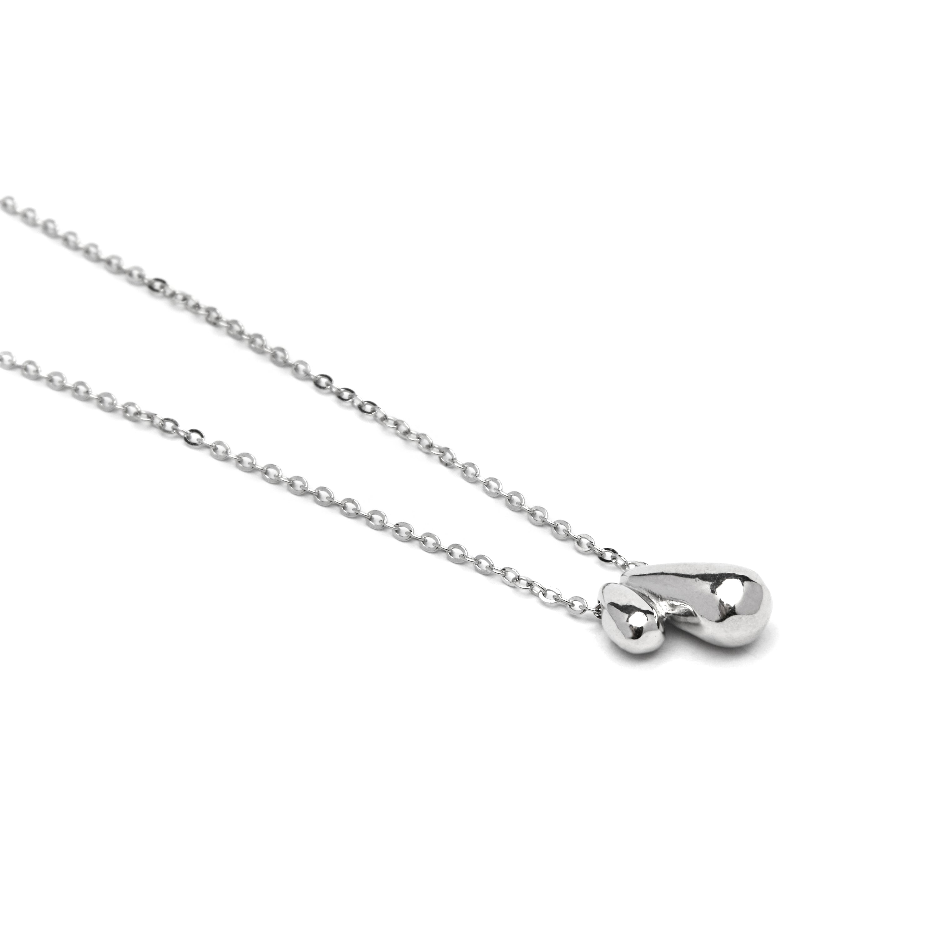 Collar de Plata de Ley 925 acabado rodio - Zarael