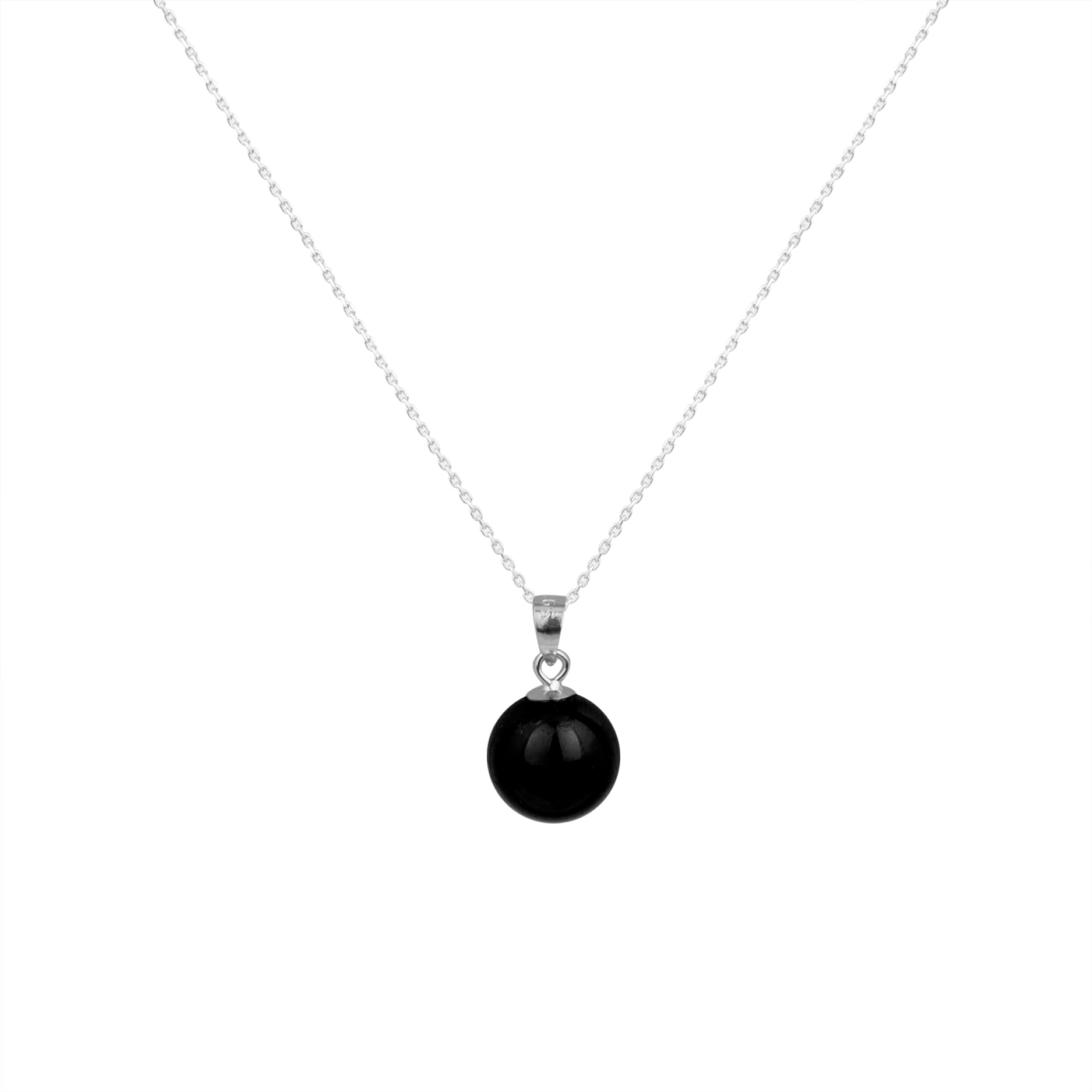 925 Sterling Silver Ball Necklace