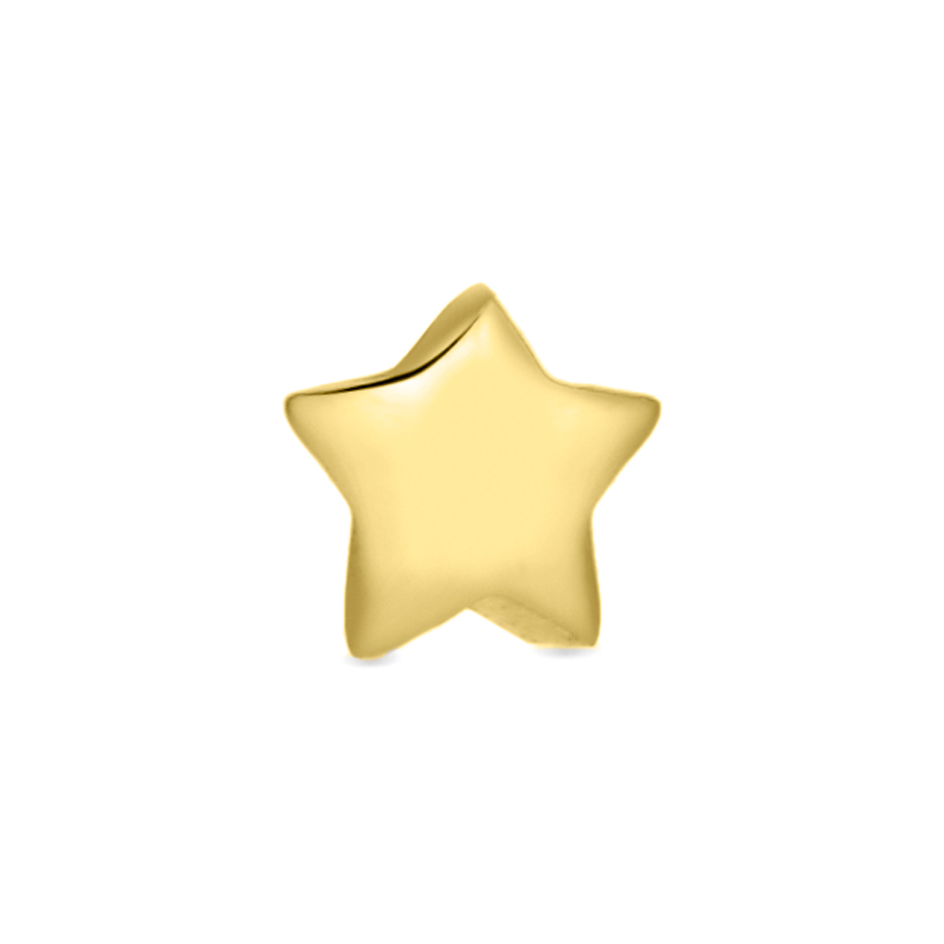925 Sterling Silver Piercing finished in 18K yellow gold - Mapu