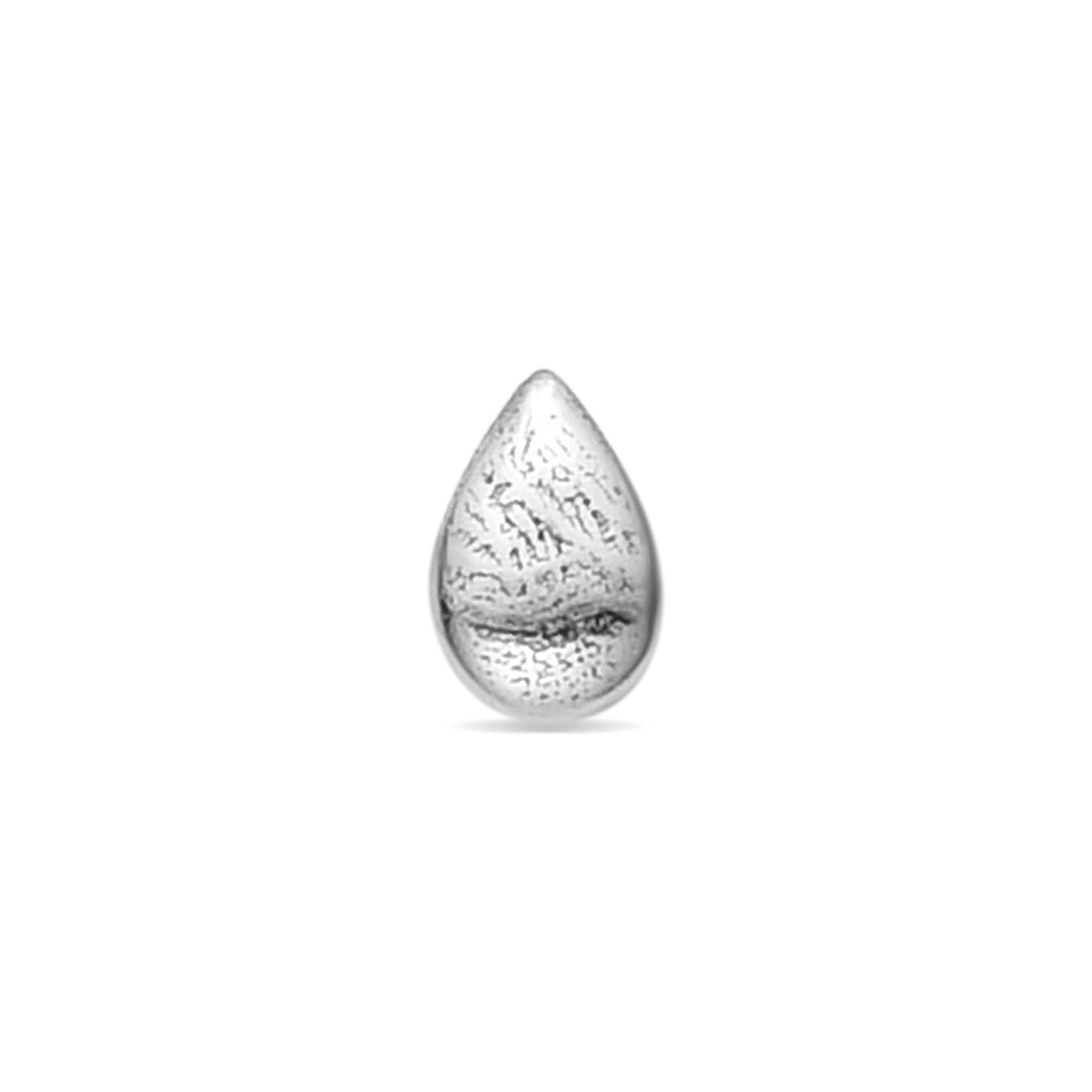 925 Sterling Silver Rhodium Finished Piercing - Nelik