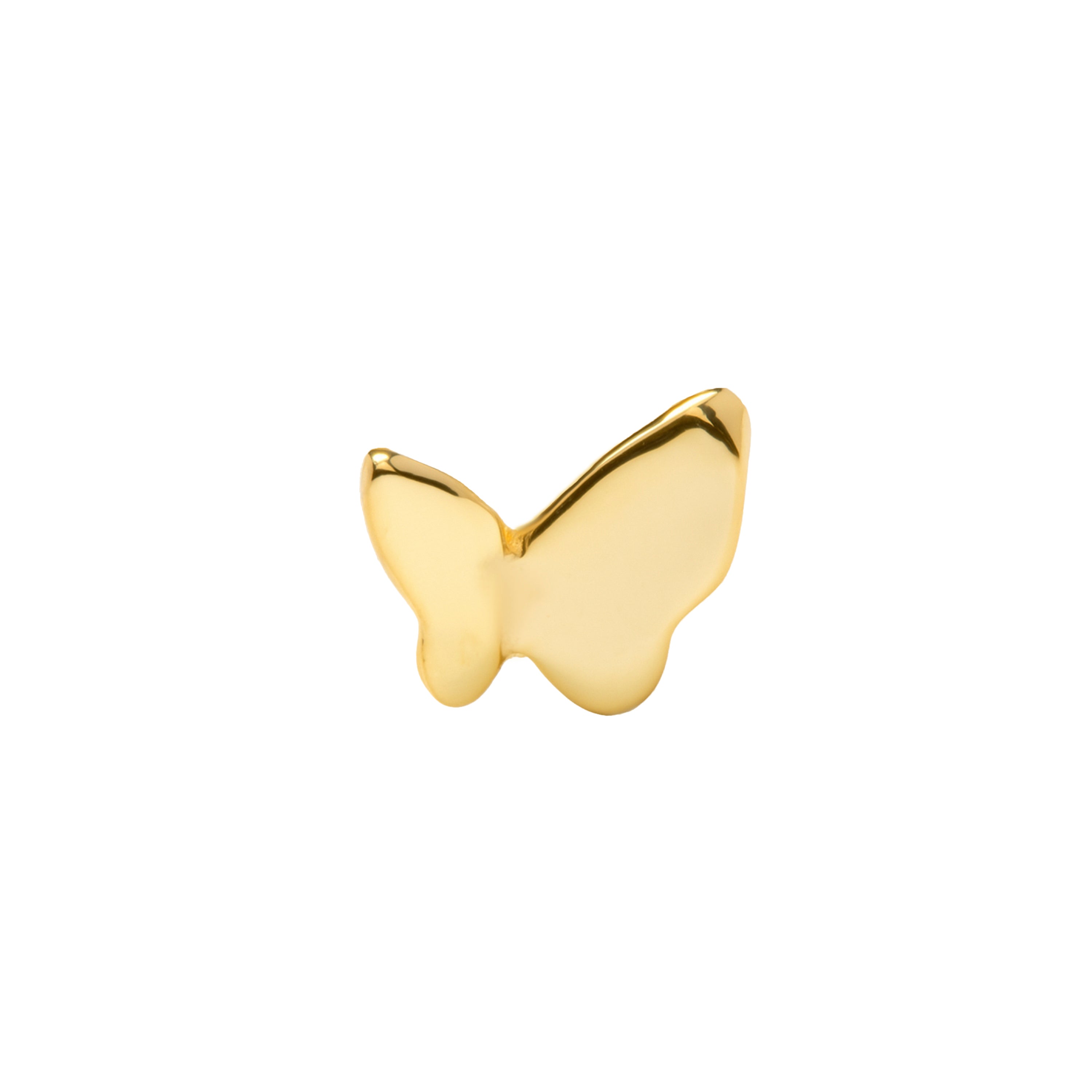 Piercing finished in 18k yellow gold - Matik