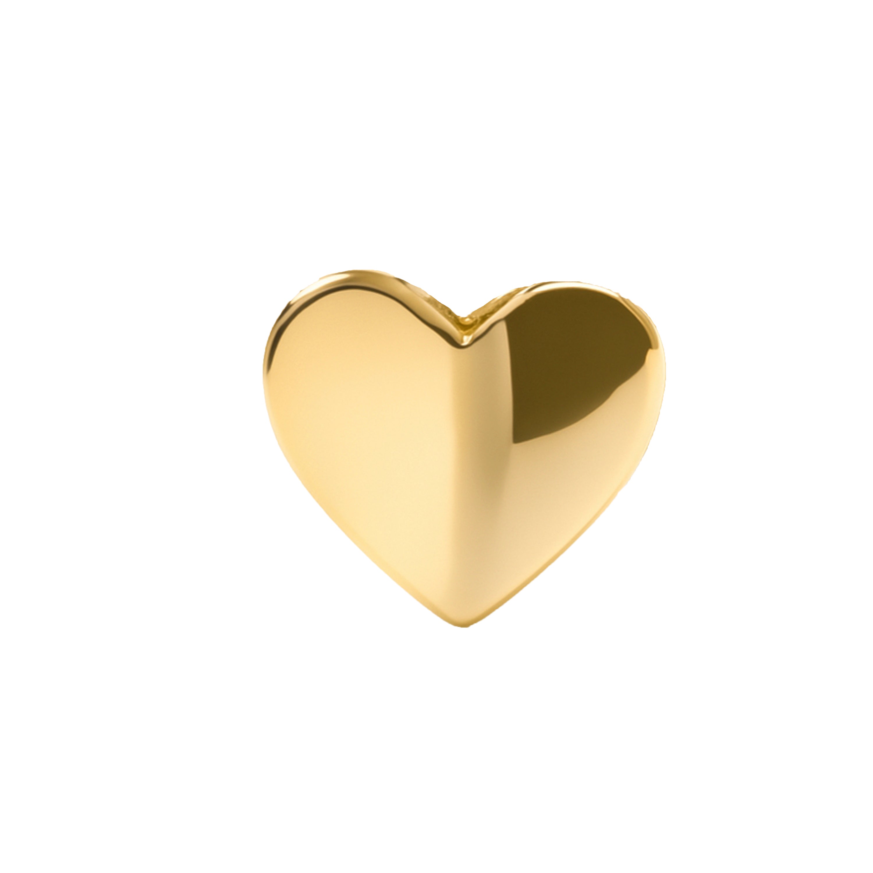 Piercing finition en or jaune 18k - Narfe