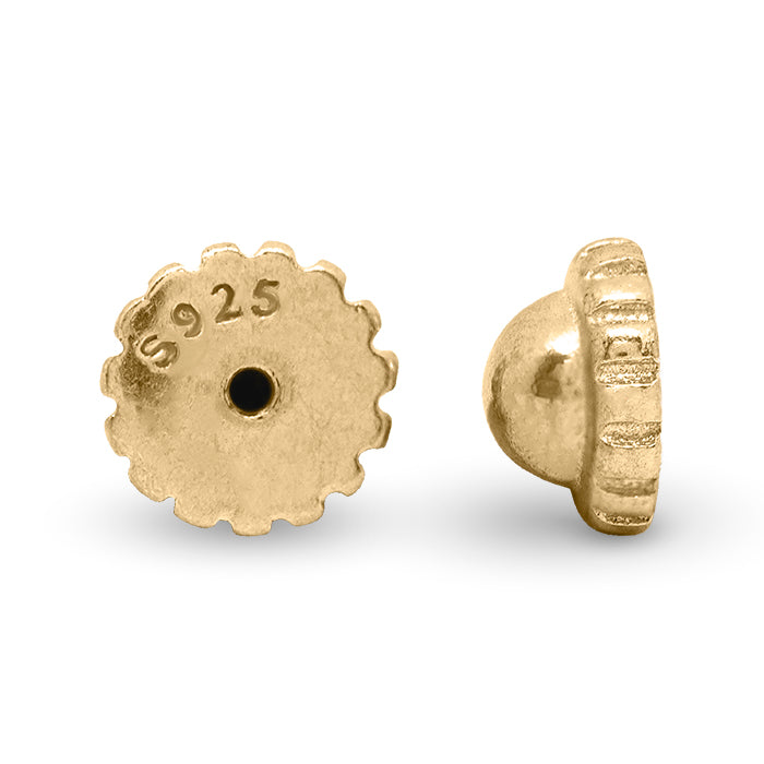 Presiones de Plata de Ley 925 con Circonita Brillante acabadas en rodio - Presión