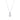 Collier en argent sterling 925 et zirconium aigue-marine finition rhodiée - Xephass
