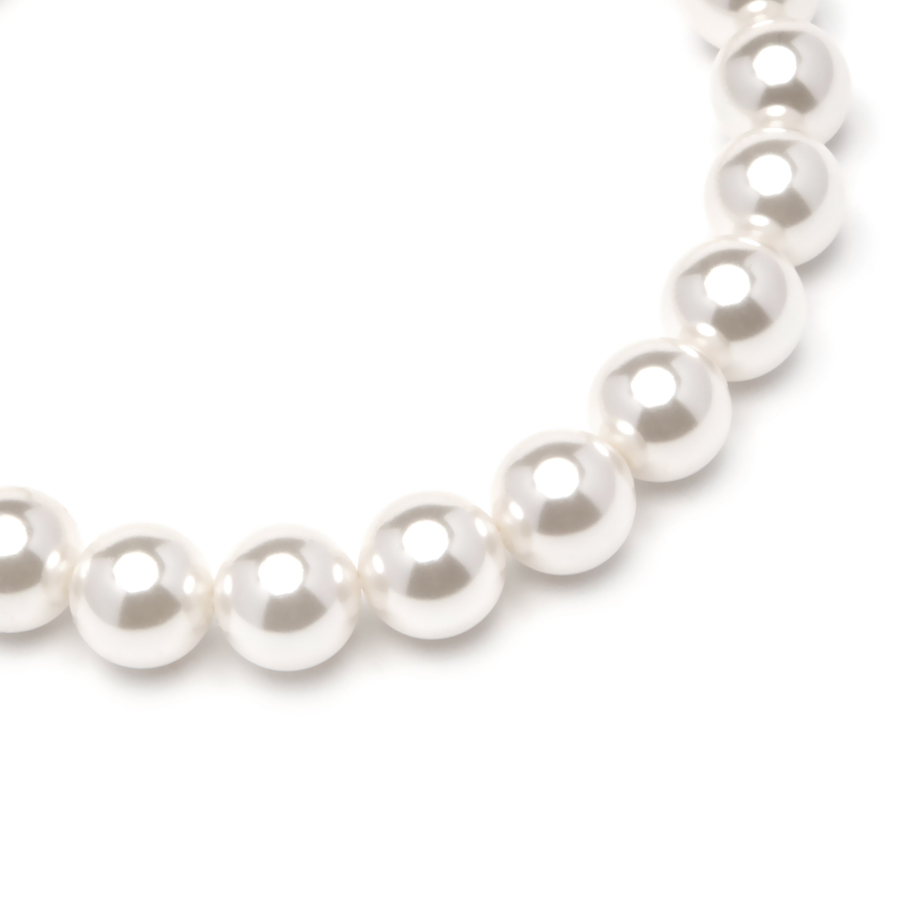 Pulsera con Perla Blanca acabado oro 18k - Anrae