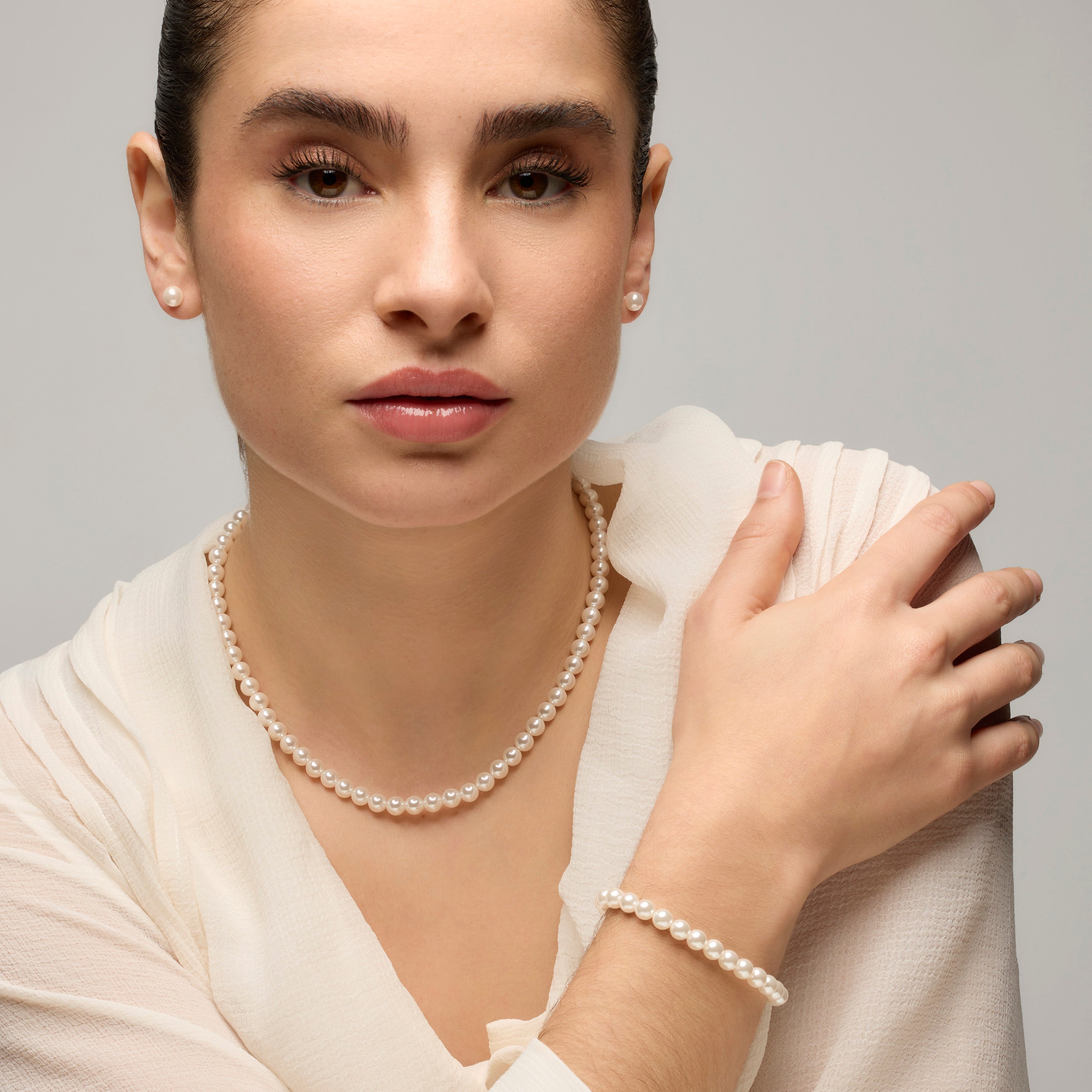 Pulseira com Zircónia Brilhante acabamento ouro 18k - Anrae