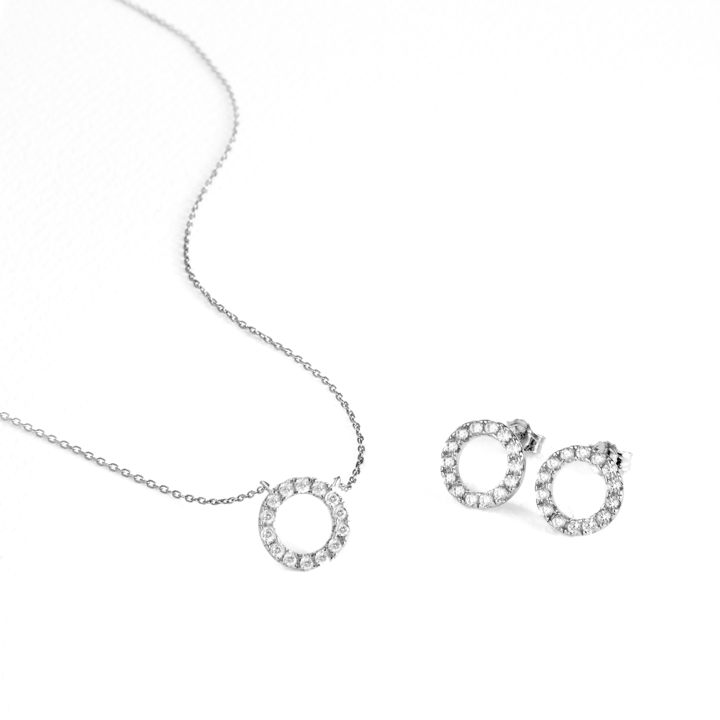 SET SET AND MACHI SILVER COLLAR Law 925