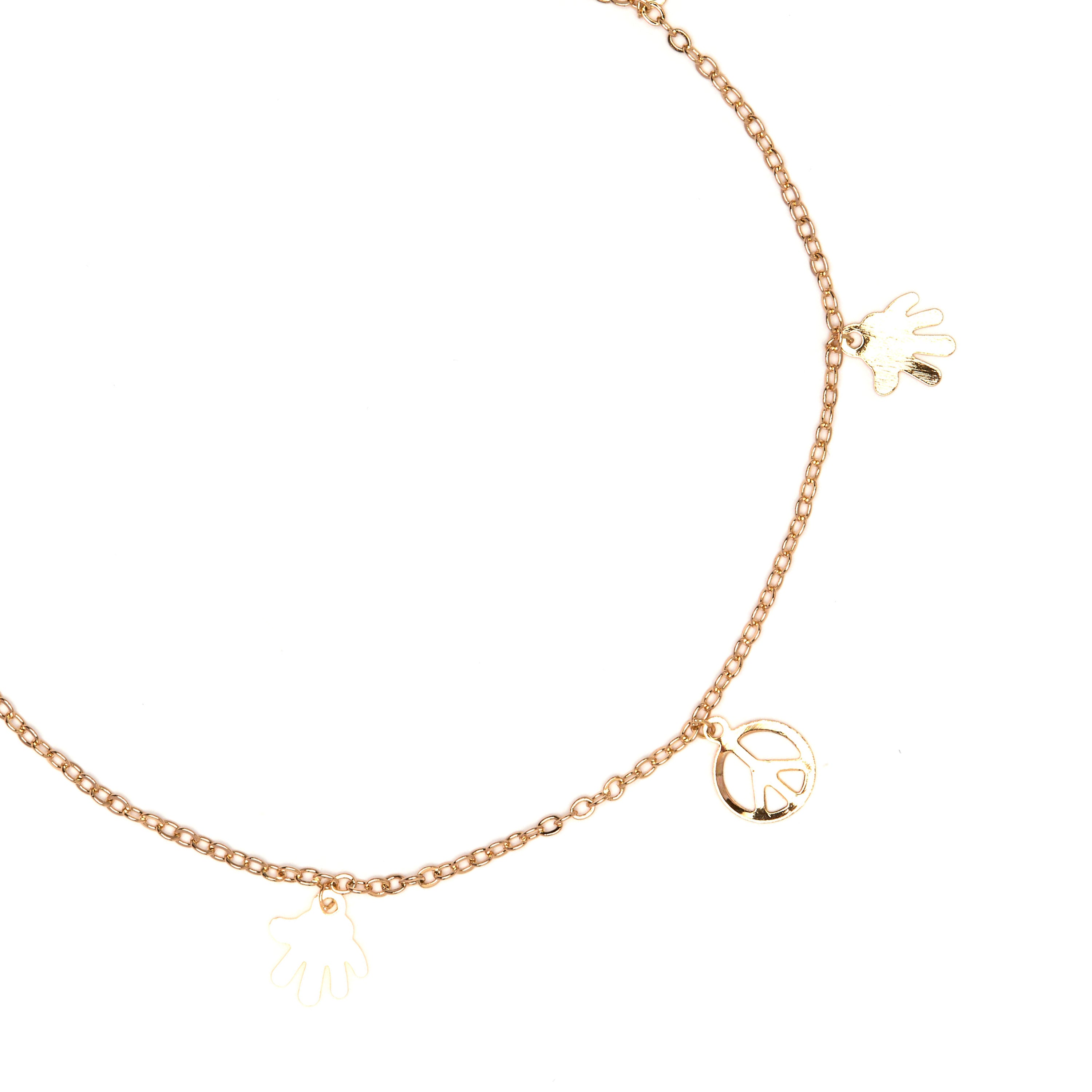 Tobillera acabado en oro amarillo de 18k - Basal