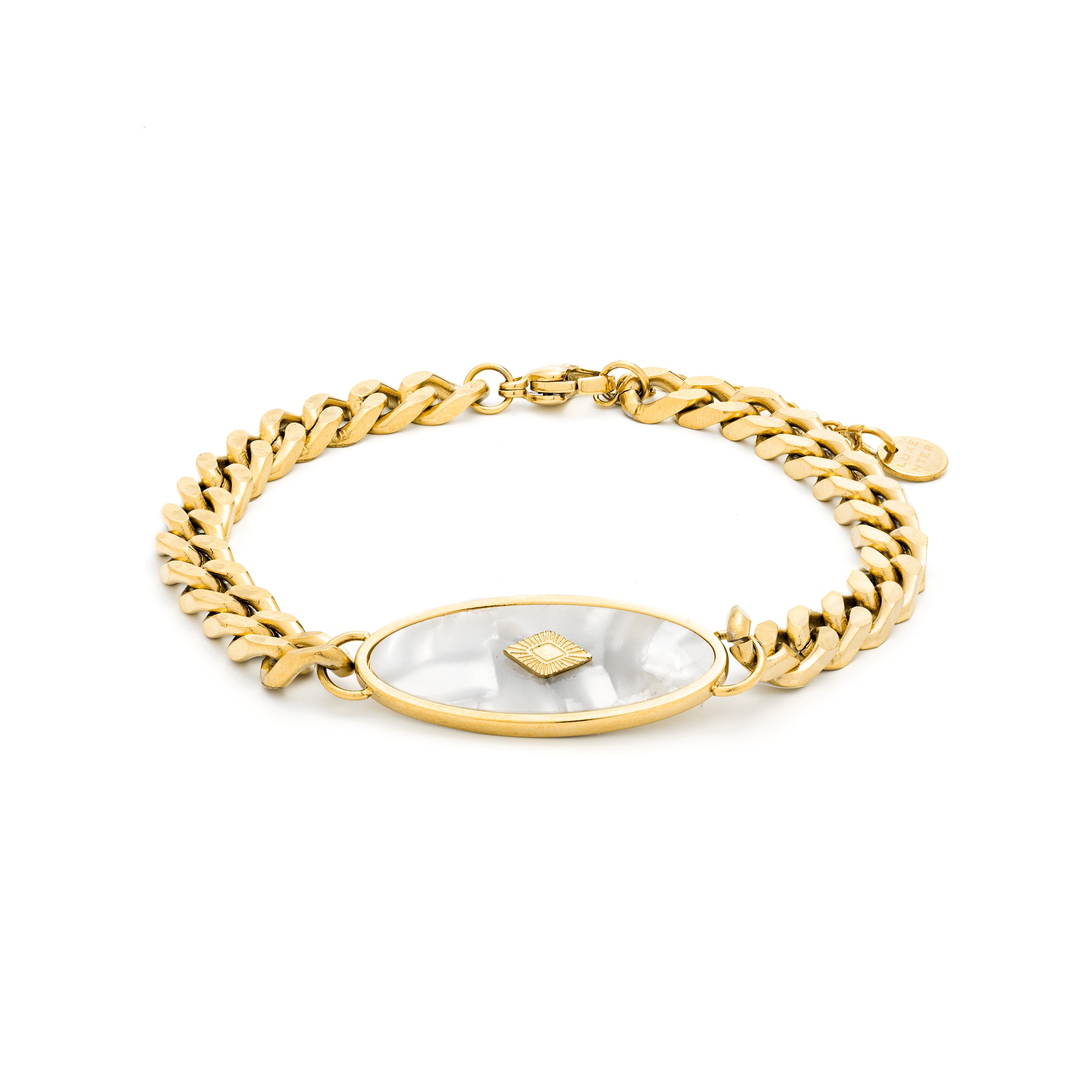 Pulsera Anleh acabado oro 18k