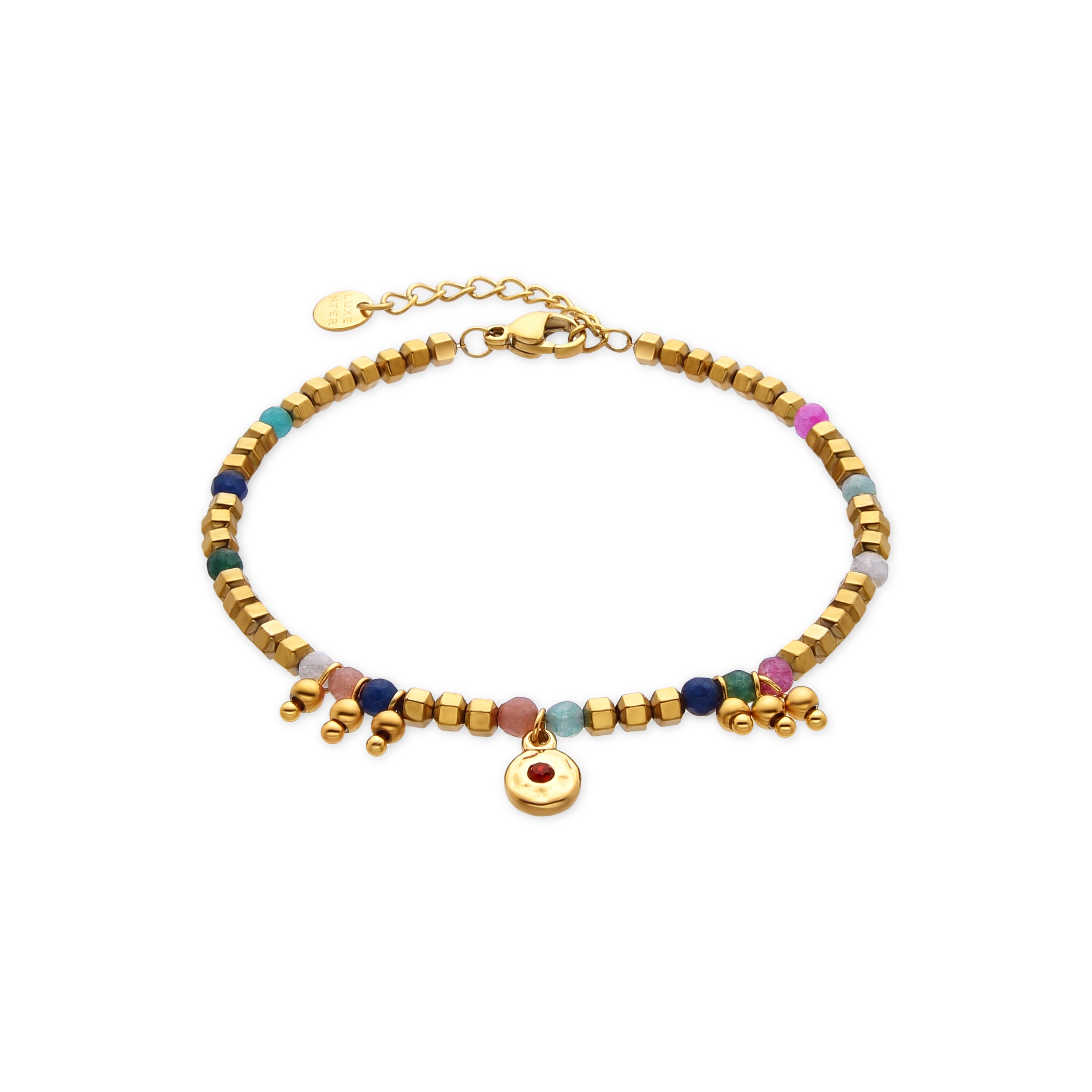 Pulsera Damya acabado oro 18k