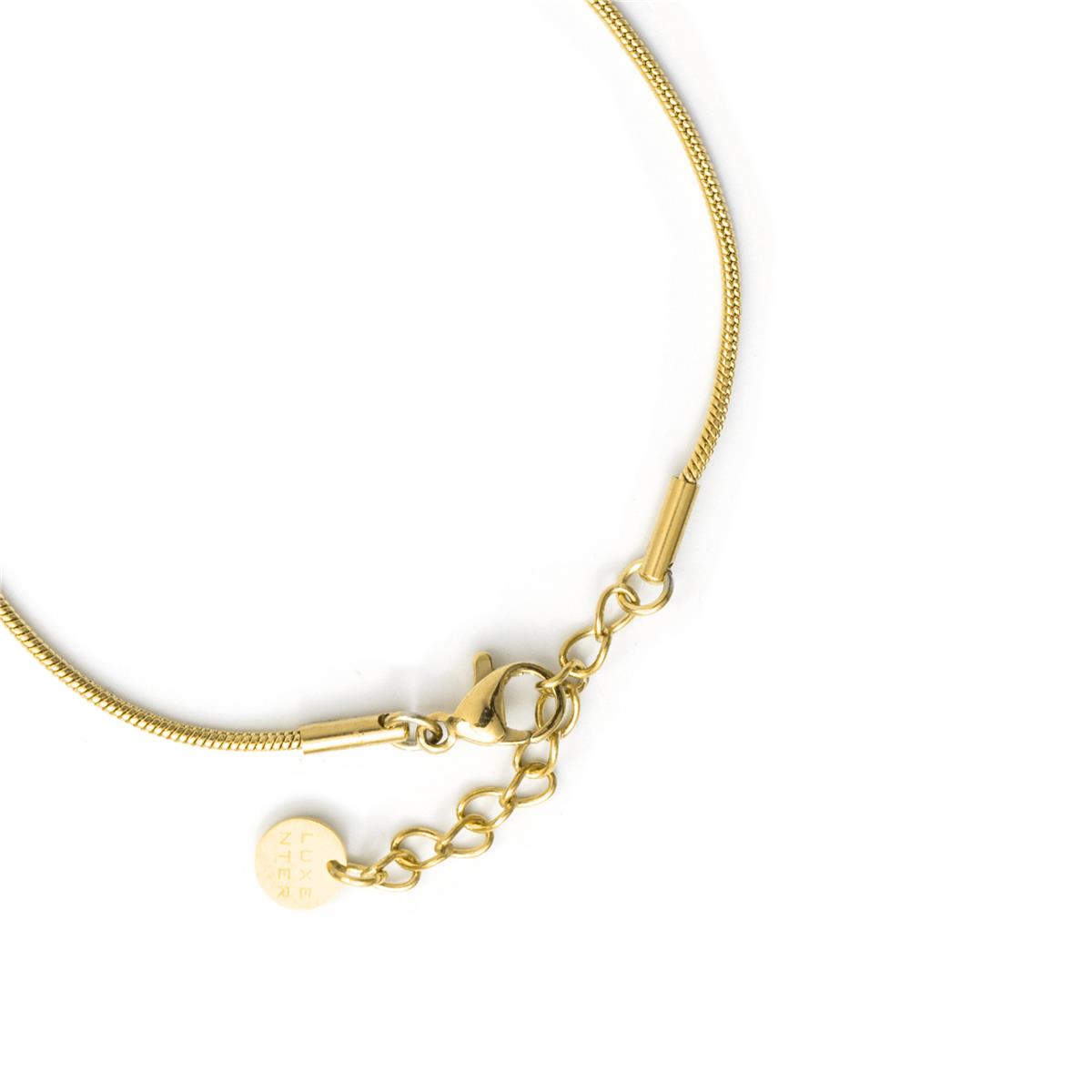 Pulsera de Circonita Brillante acabado en oro amarillo de 18k - Radlo