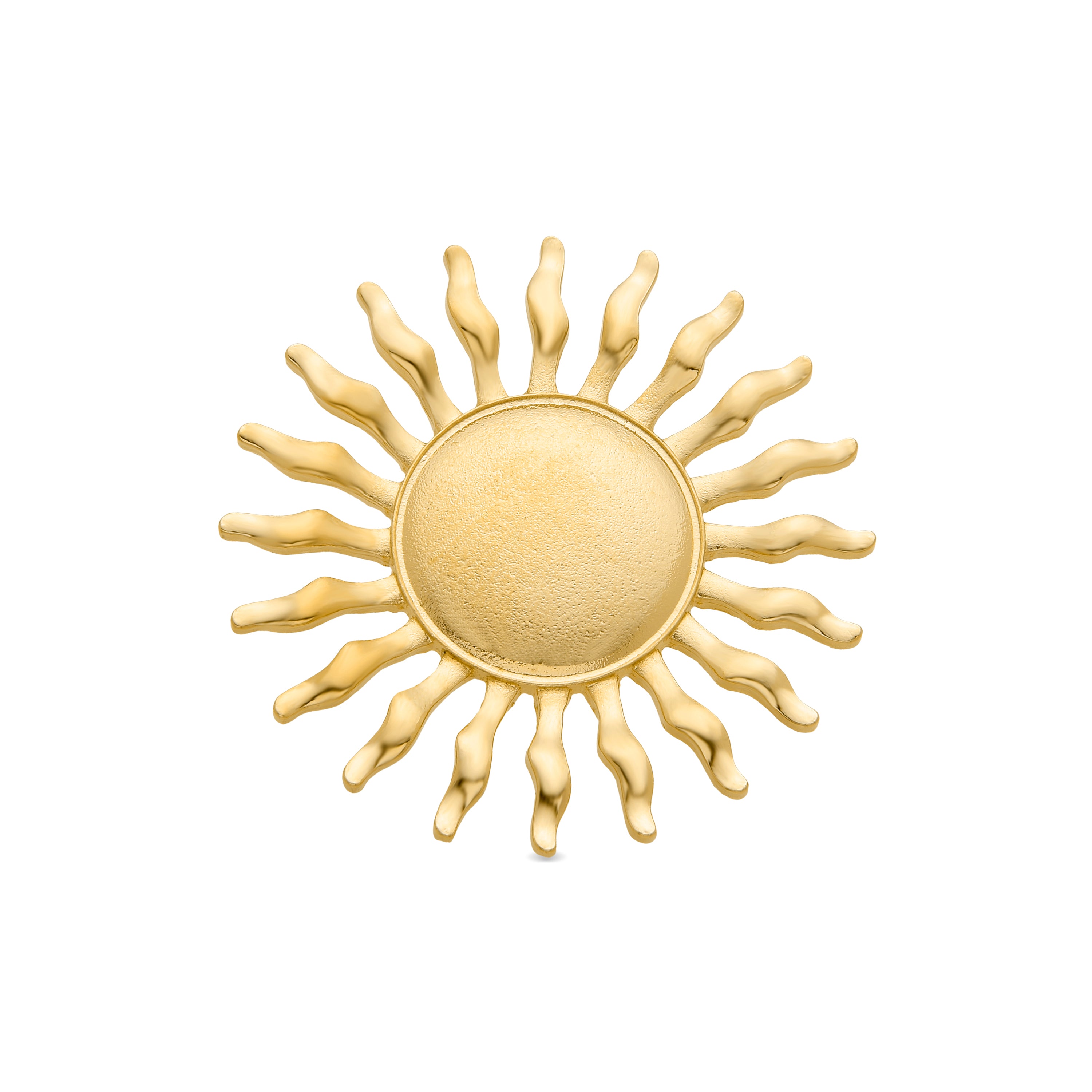Broche aus 18K Gelbgold - Hinya